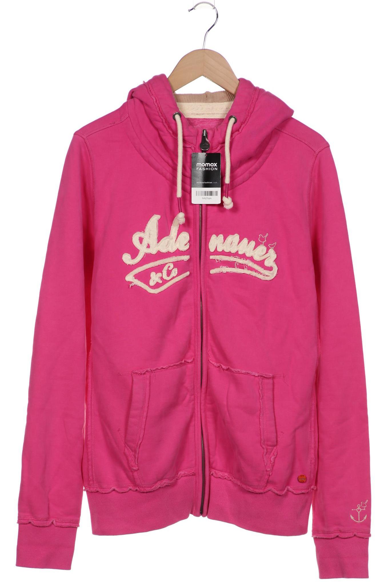 

Adenauer & Co Damen Kapuzenpullover, pink, Gr. 44