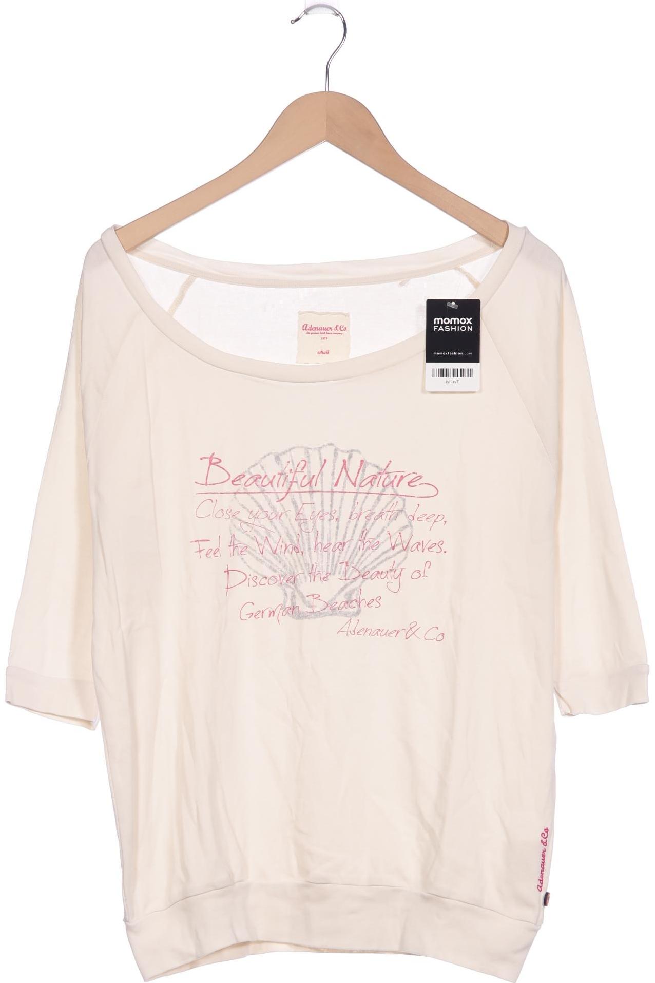 

Adenauer & Co Damen Langarmshirt, beige, Gr. 36