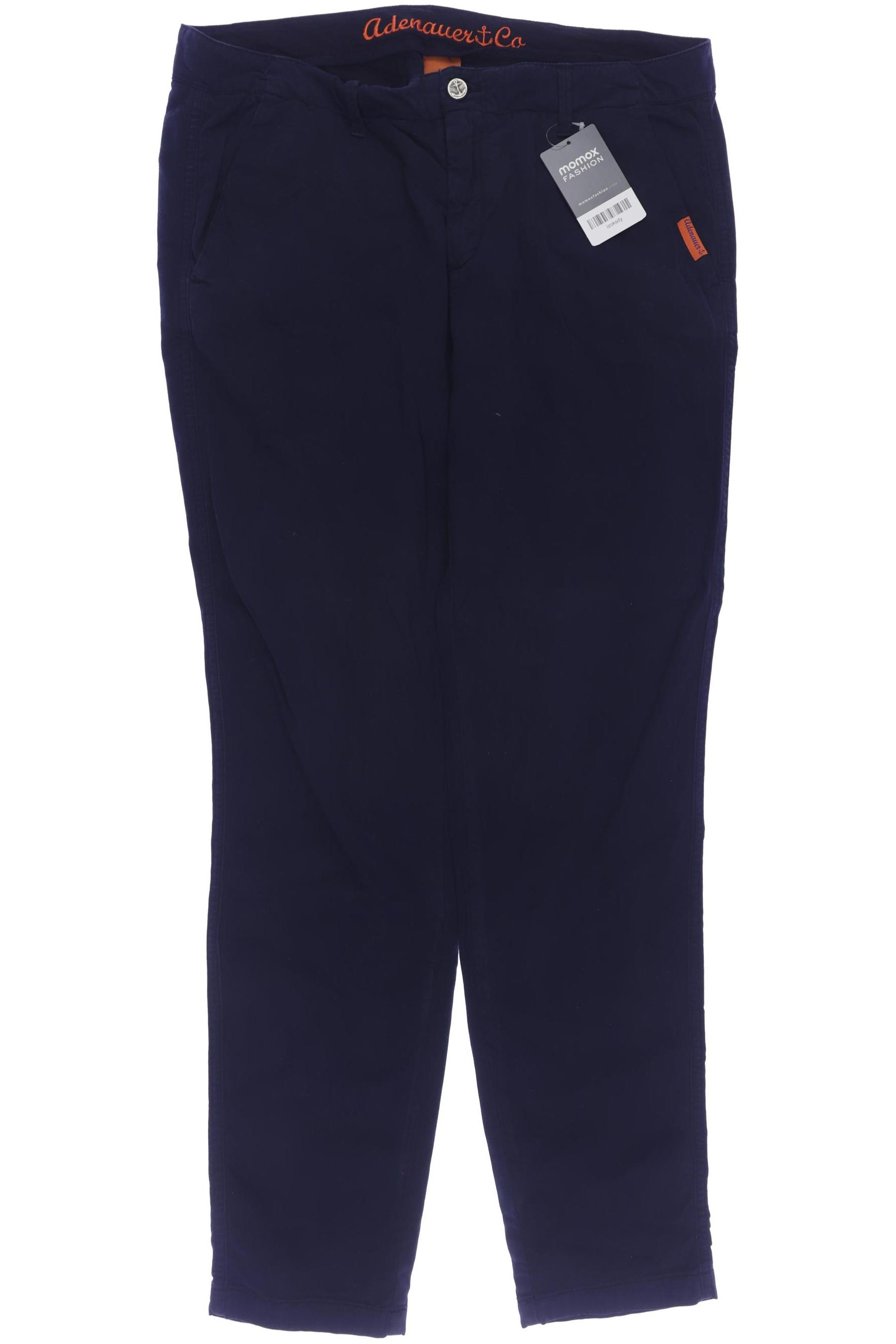 

Adenauer & Co Damen Stoffhose, marineblau, Gr. 42
