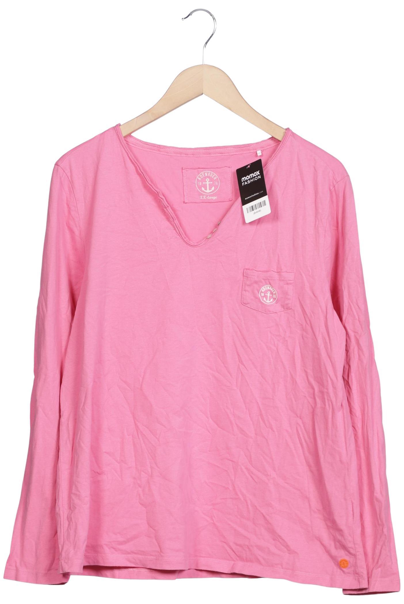 

Adenauer & Co Damen Langarmshirt, pink, Gr. 46