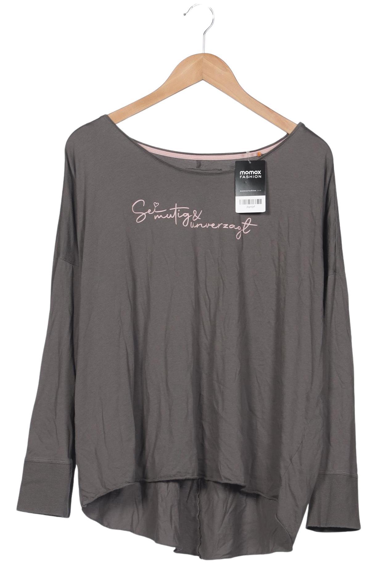 

Adenauer & Co Damen Langarmshirt, grau, Gr. 44