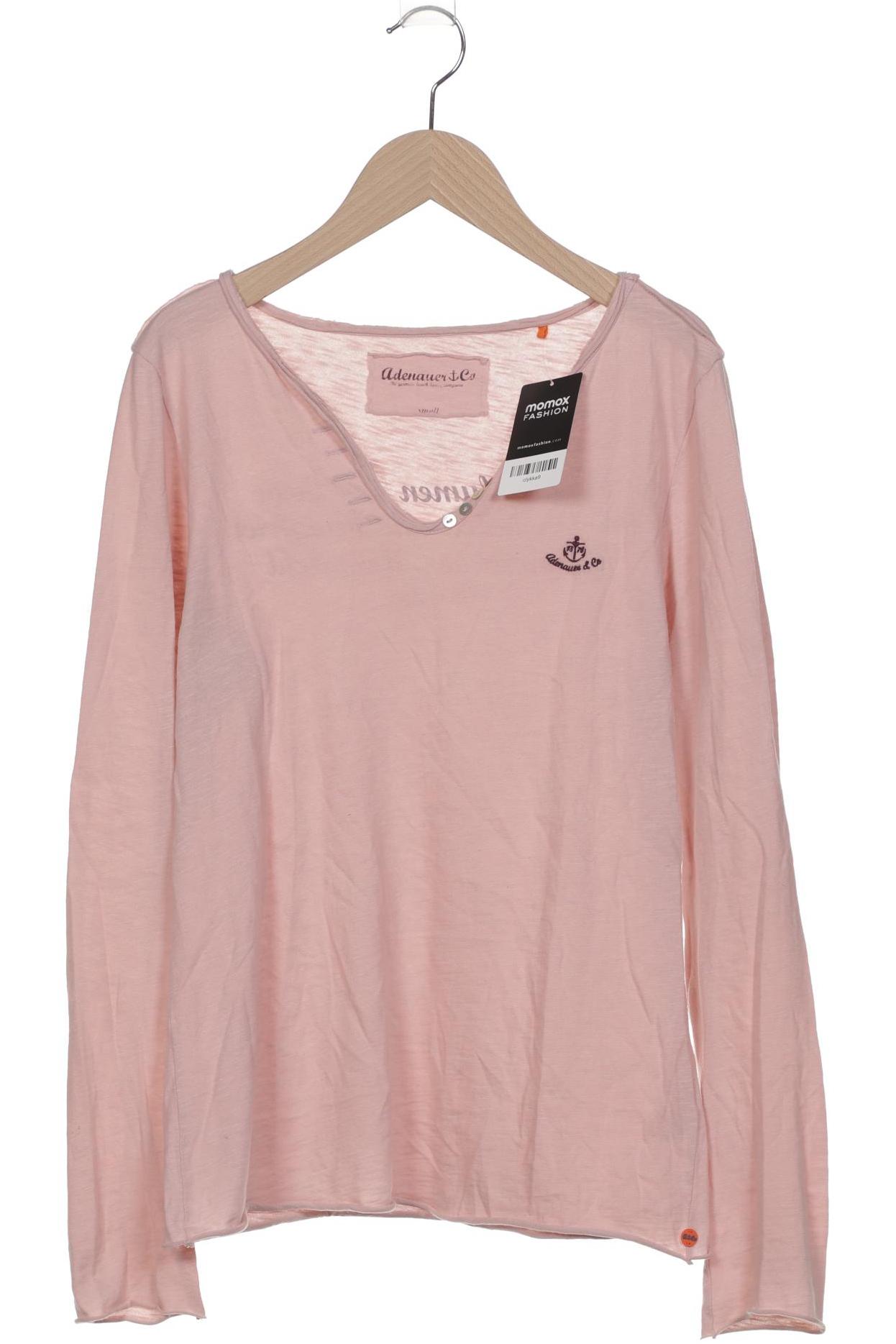 

Adenauer & Co Damen Langarmshirt, pink, Gr. 36