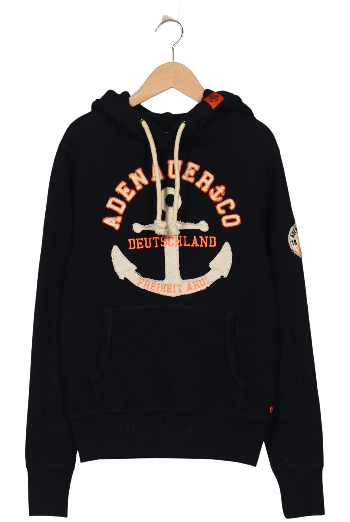 

Adenauer & Co Damen Kapuzenpullover, marineblau, Gr. 34