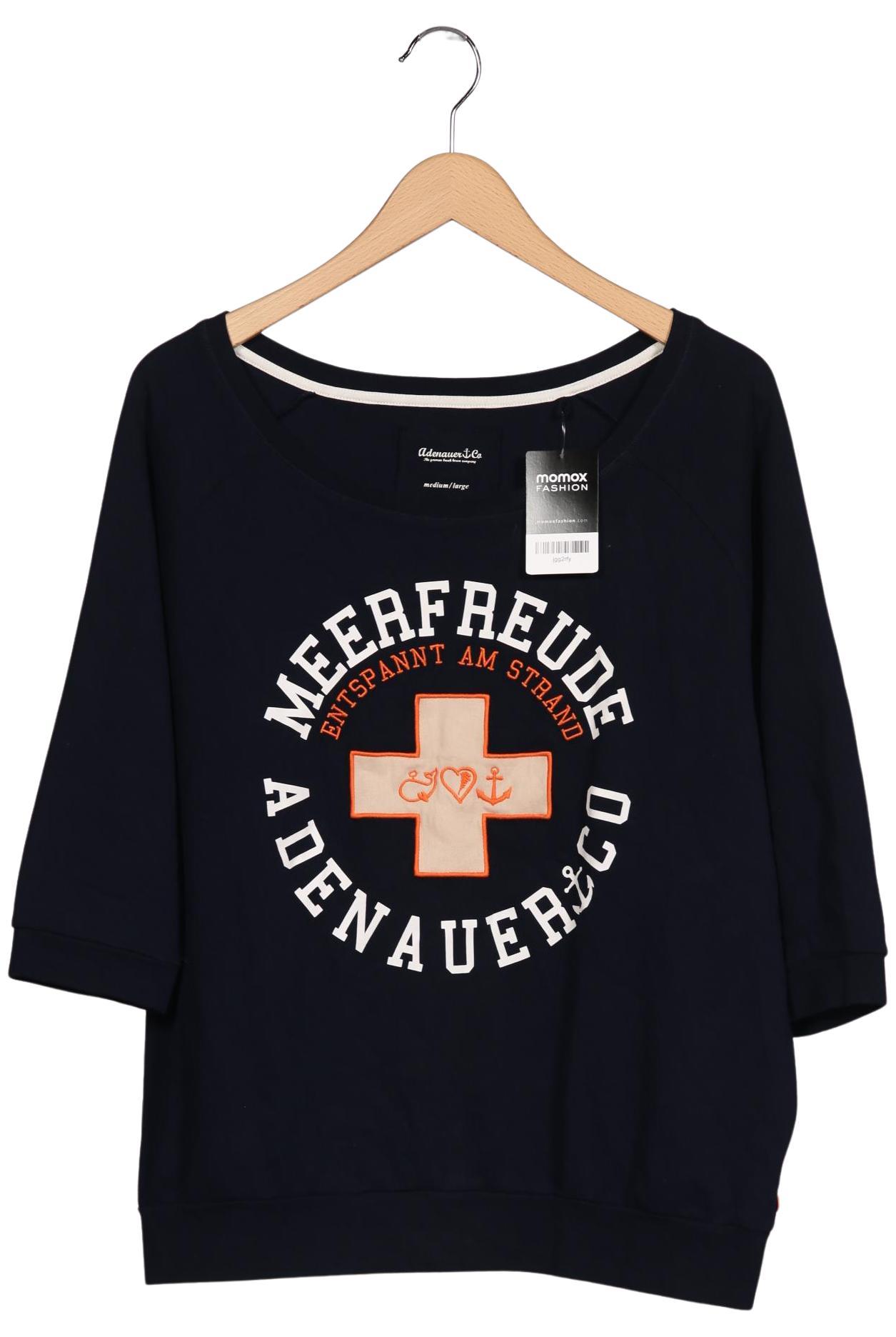 

Adenauer & Co Damen T-Shirt, marineblau, Gr. 38