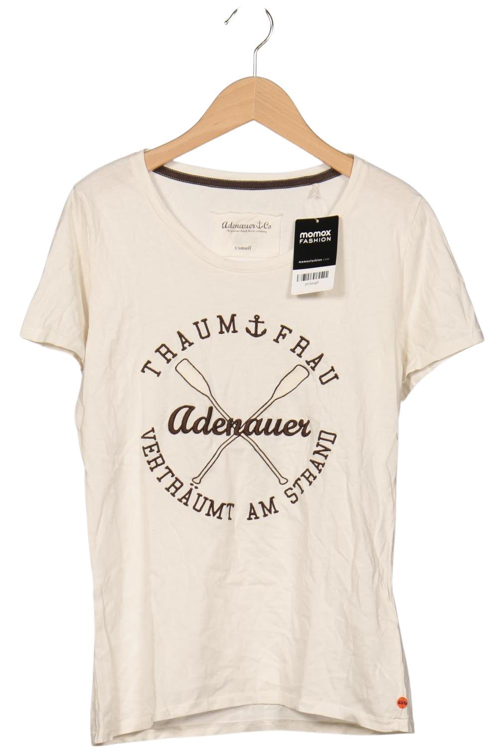 Thumbnail - Adenauer &amp; Co Damen T-Shirt, cremeweiß, Gr. 34