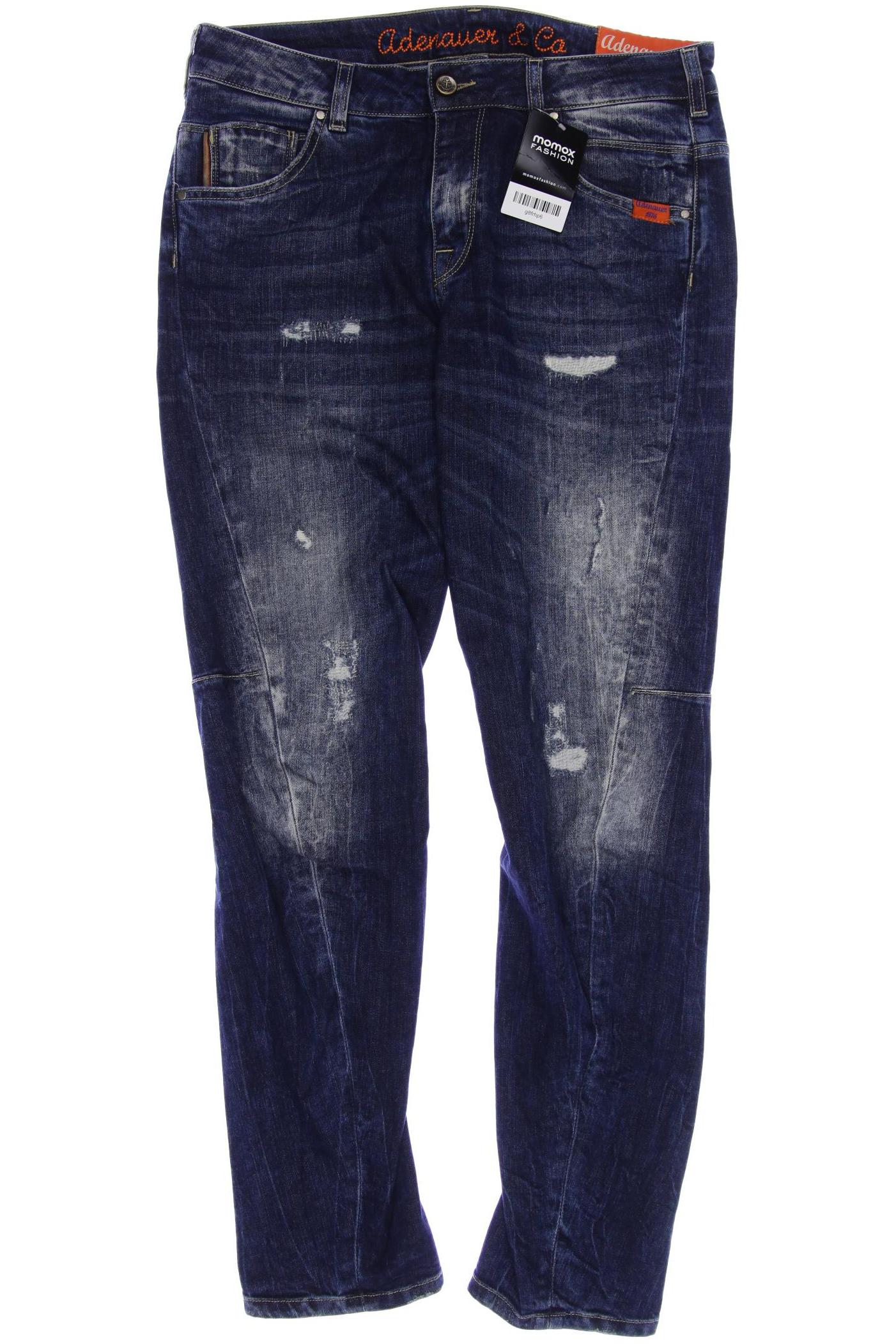 

Adenauer & Co Damen Jeans, marineblau