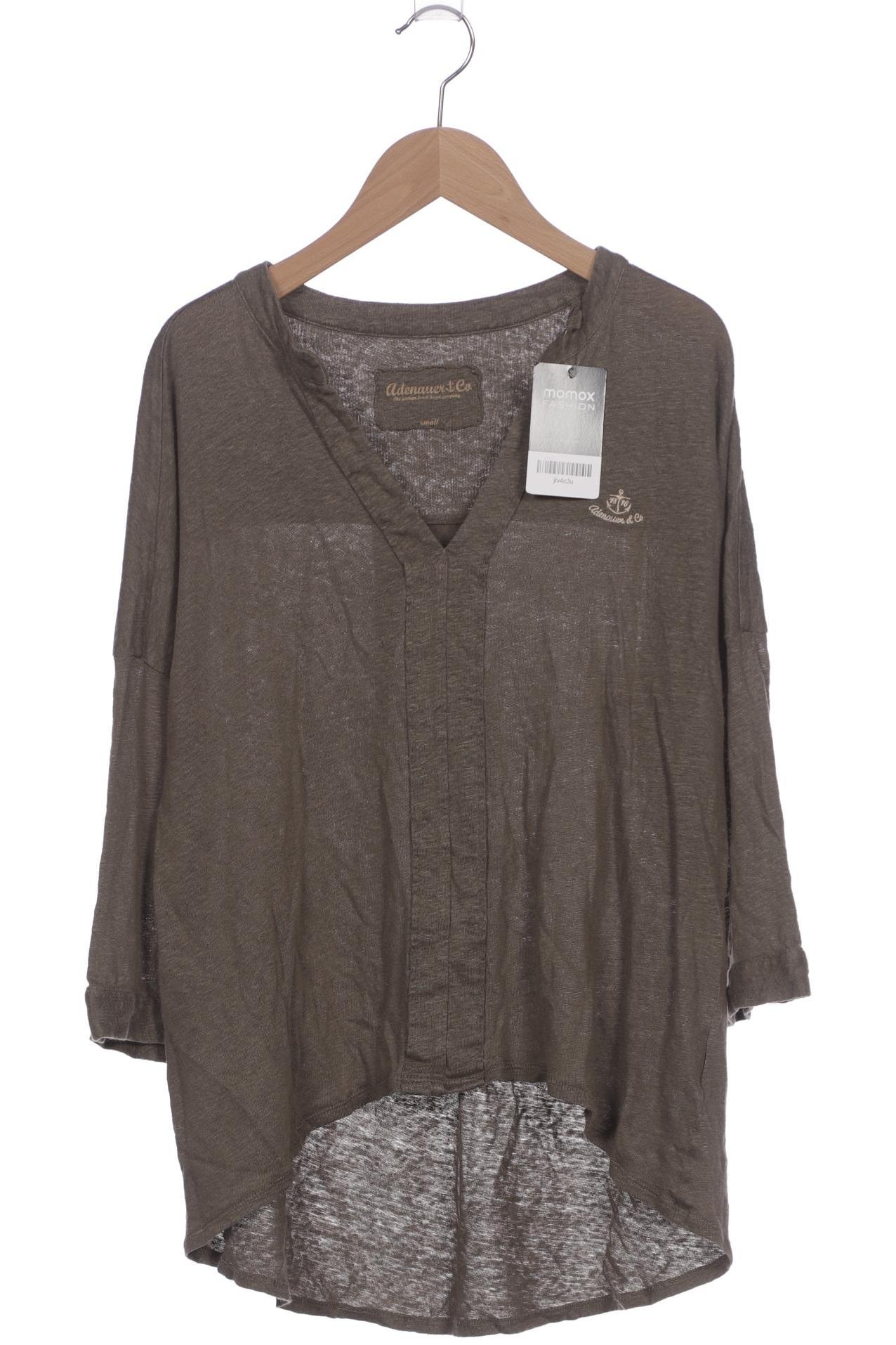 

Adenauer & Co Damen Langarmshirt, grün, Gr. 36