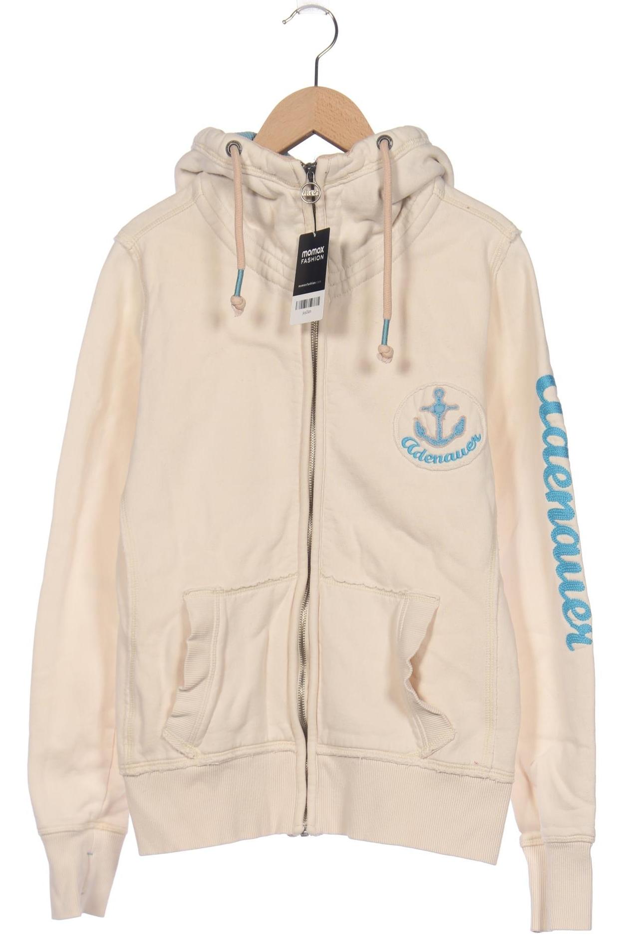 

Adenauer & Co Damen Kapuzenpullover, cremeweiß, Gr. 36