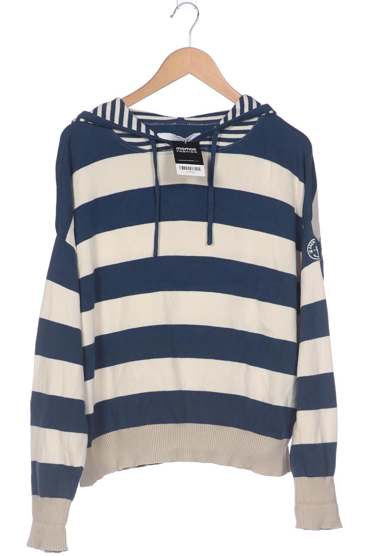

Adenauer & Co Damen Kapuzenpullover, blau, Gr. 42