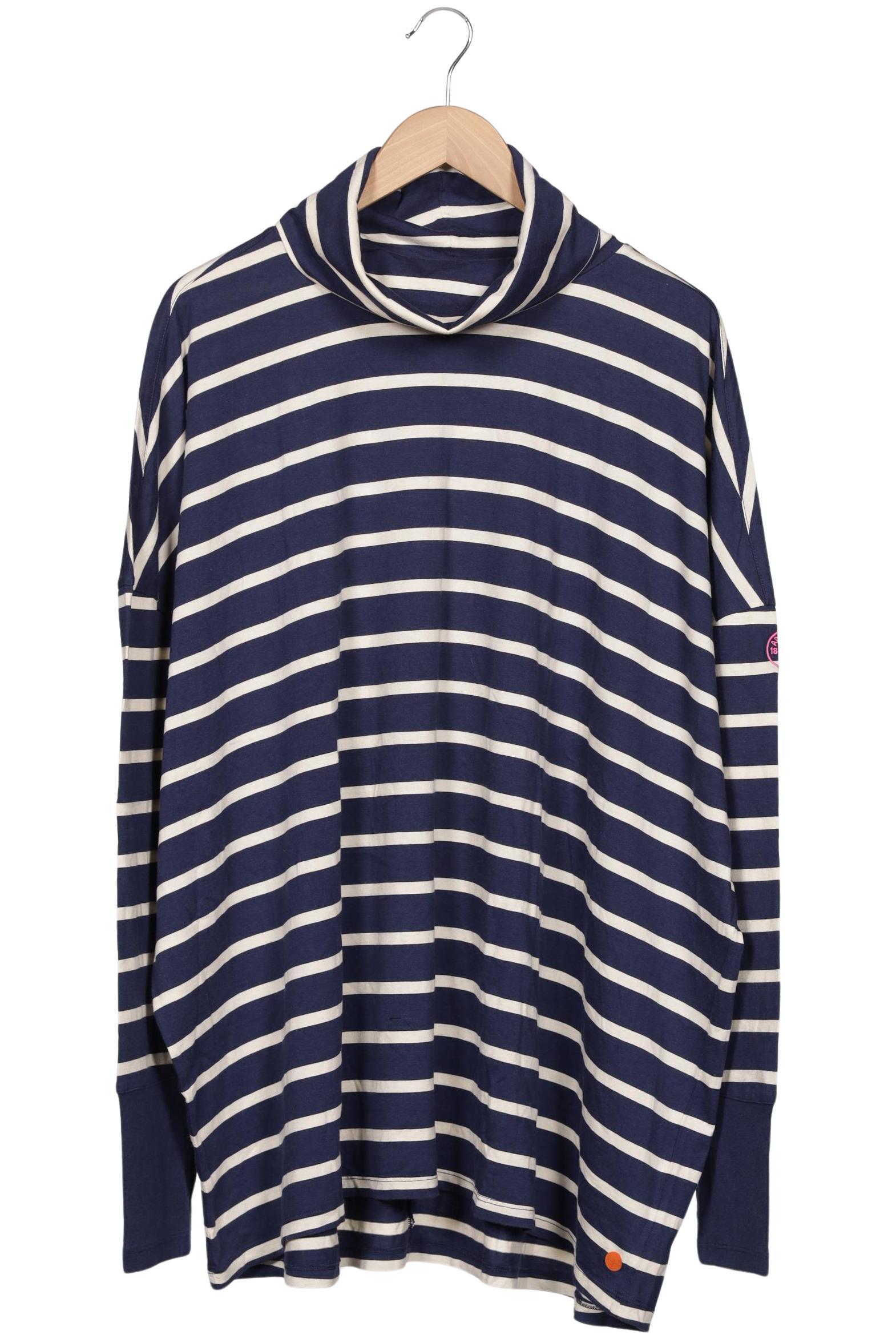 

Adenauer & Co Damen Langarmshirt, marineblau, Gr. 48