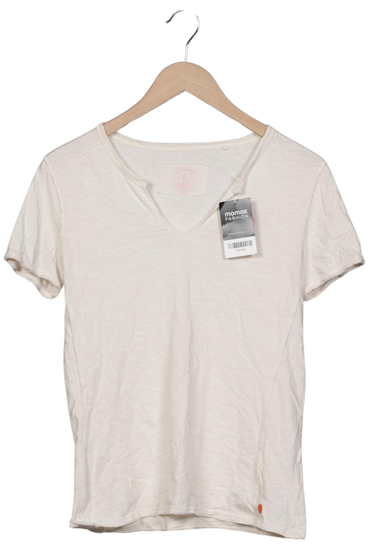 

Adenauer & Co Damen T-Shirt, cremeweiß, Gr. 36