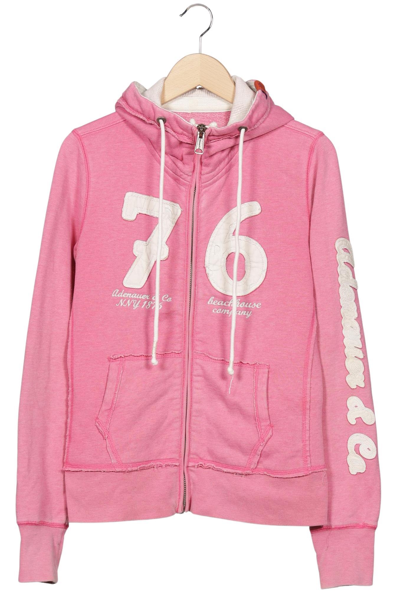 

Adenauer & Co Damen Kapuzenpullover, pink, Gr. 42