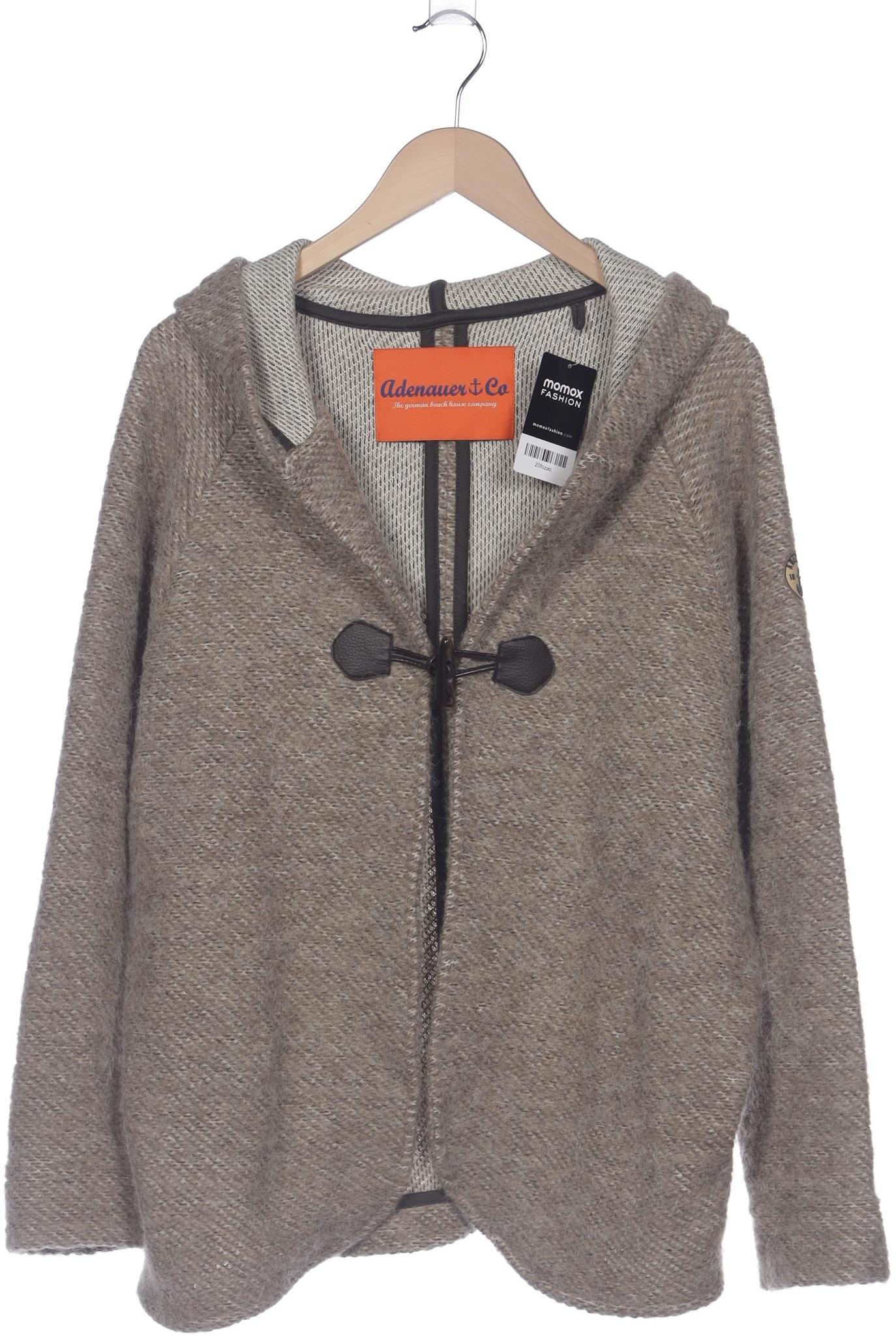 

Adenauer & Co Damen Strickjacke, braun, Gr. 38