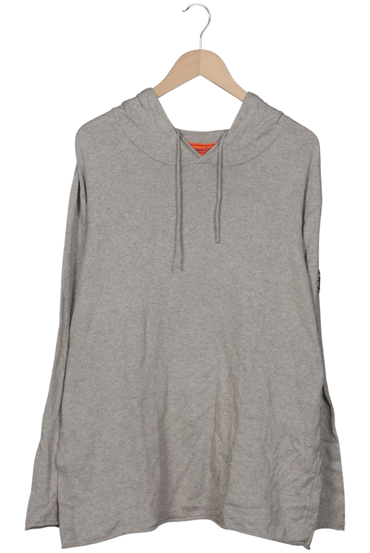 

Adenauer & Co Damen Kapuzenpullover, grau, Gr. 44