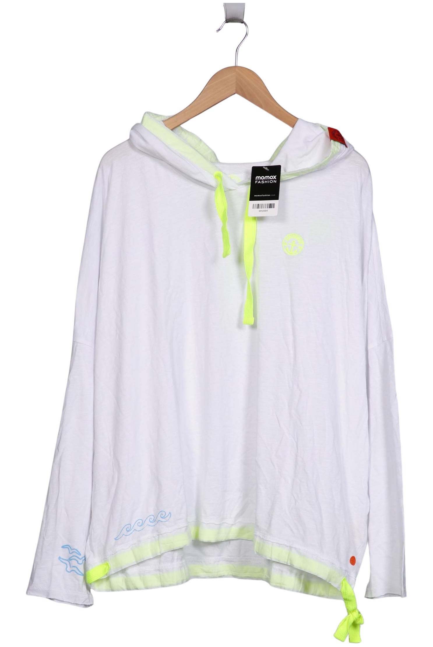 

Adenauer & Co Damen Kapuzenpullover, neon, Gr. 48