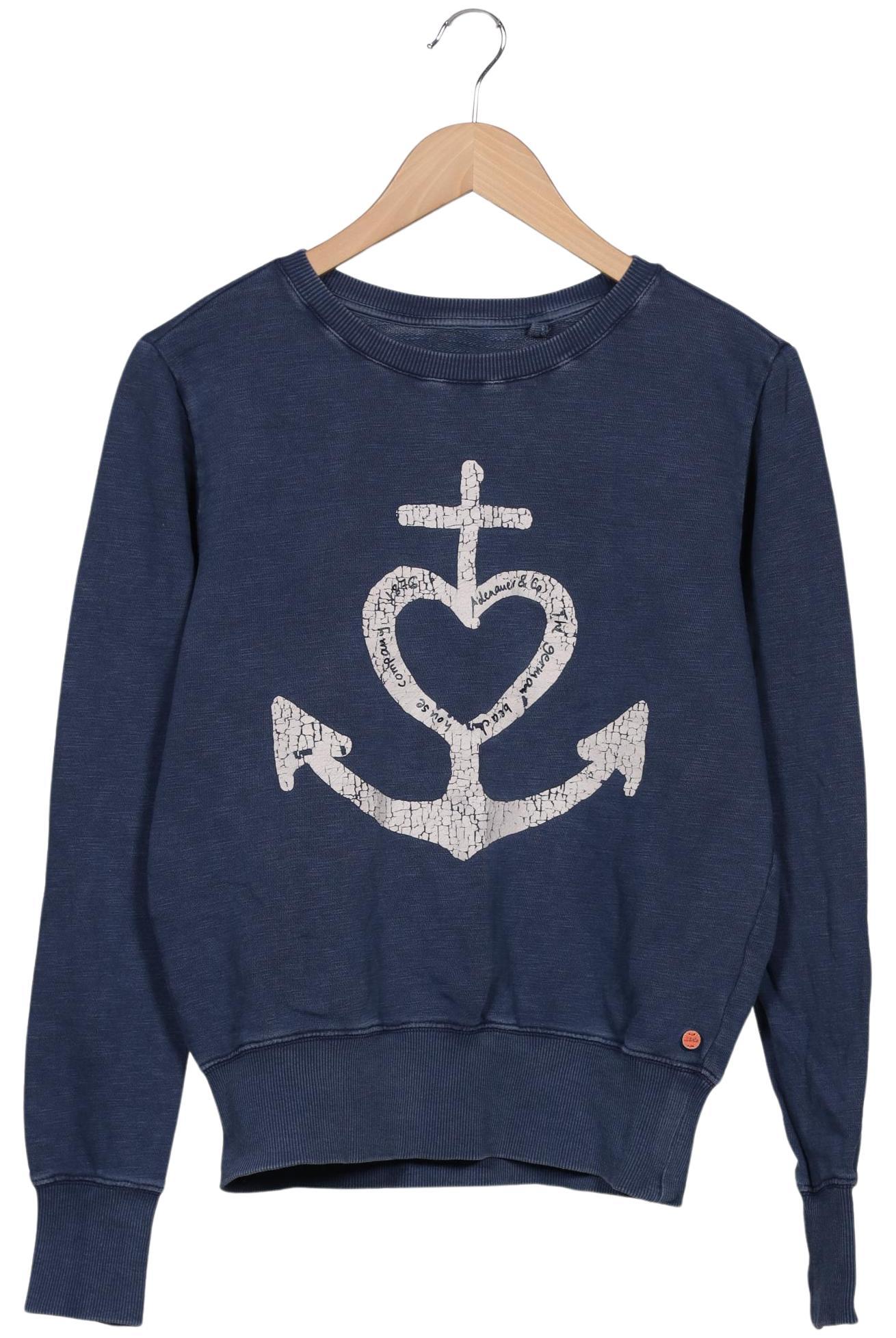 

Adenauer & Co Damen Sweatshirt, marineblau, Gr. 36