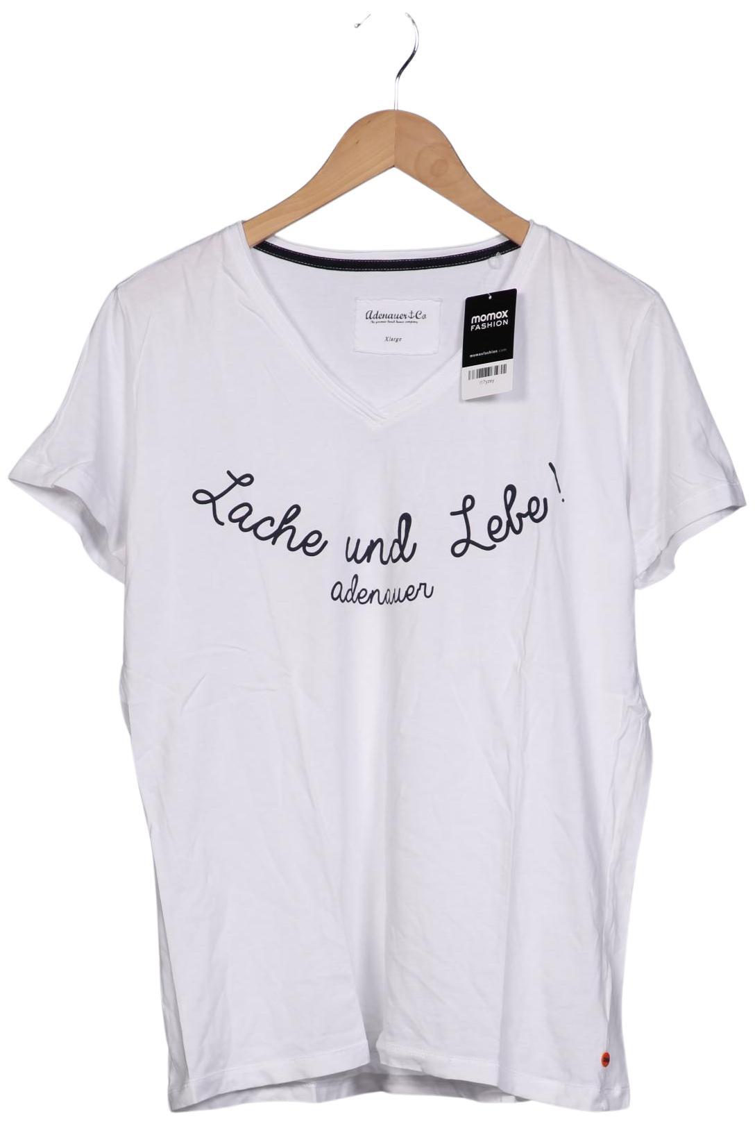 

Adenauer & Co Damen T-Shirt, weiß, Gr. 44