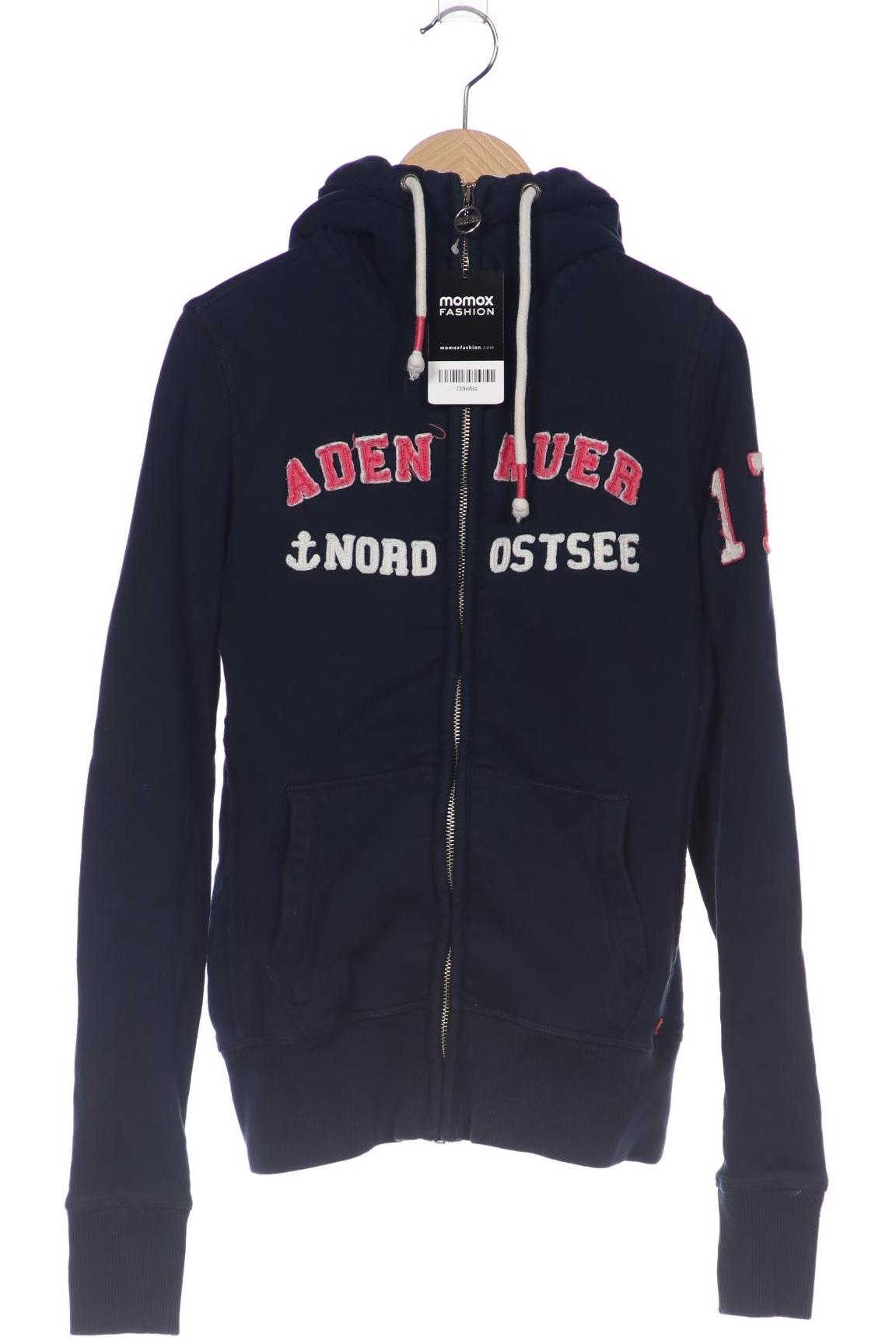 

Adenauer & Co Damen Kapuzenpullover, marineblau, Gr. 34