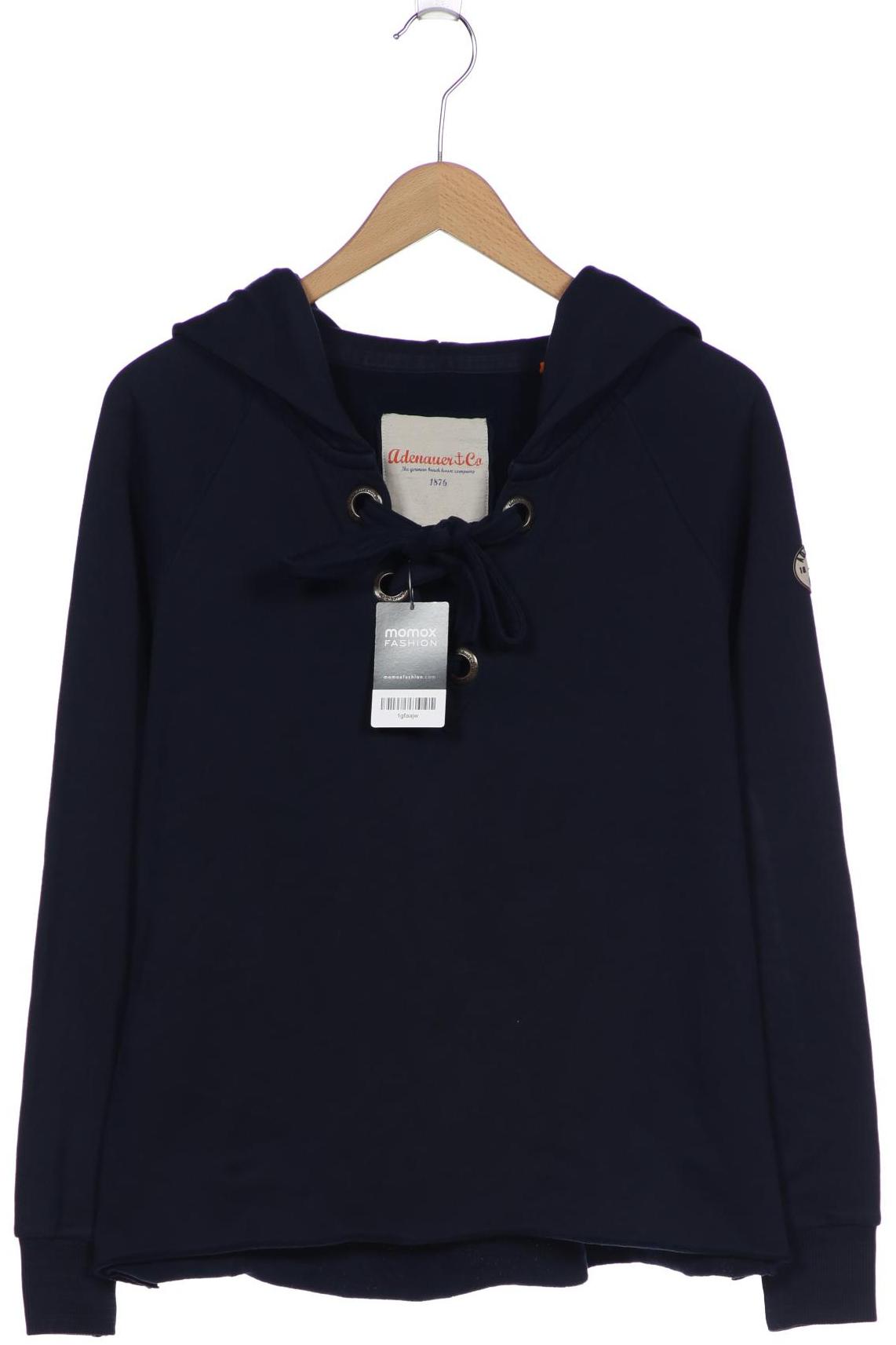 

Adenauer & Co Damen Kapuzenpullover, marineblau