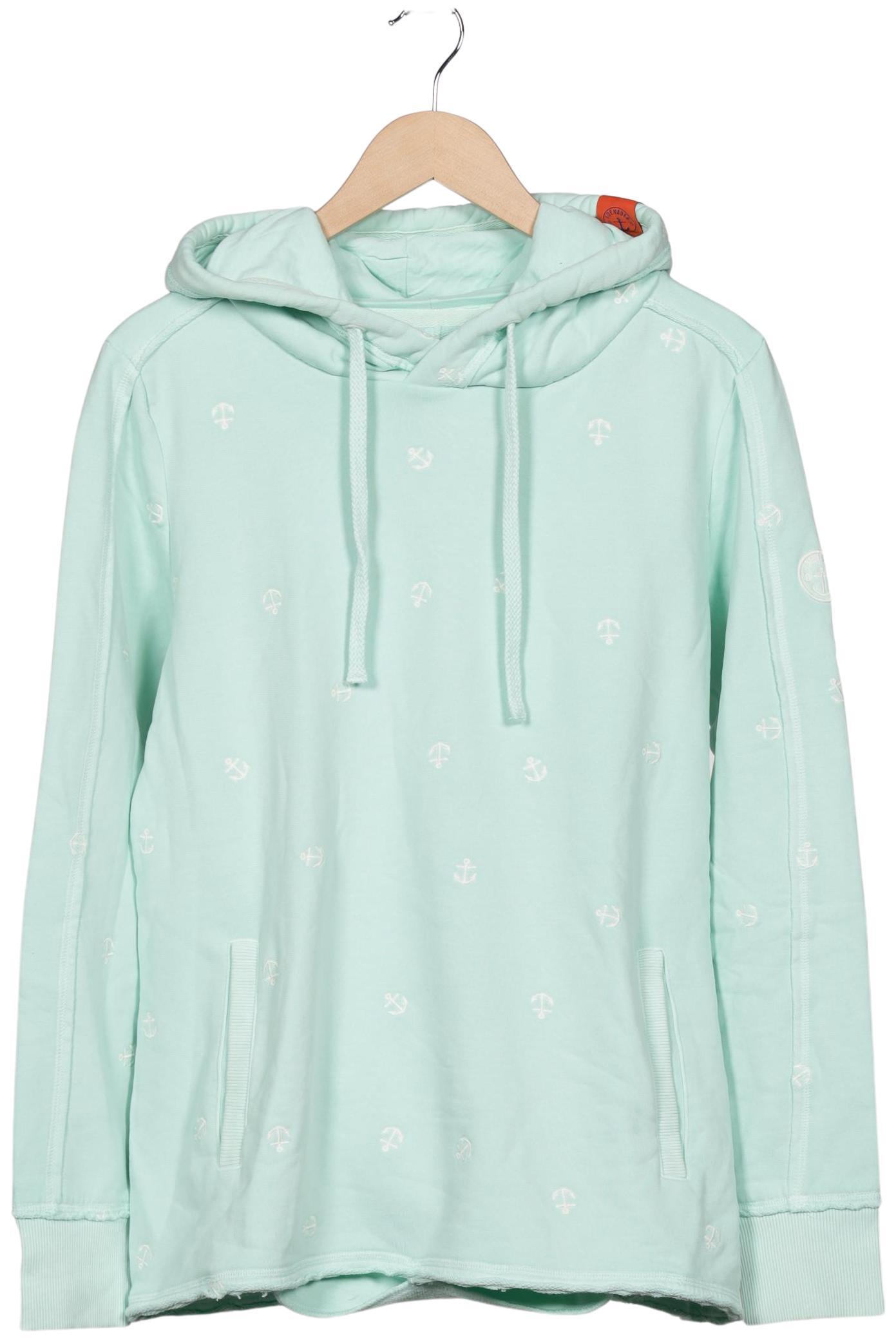 

Adenauer & Co Damen Kapuzenpullover, hellgrün, Gr. 44