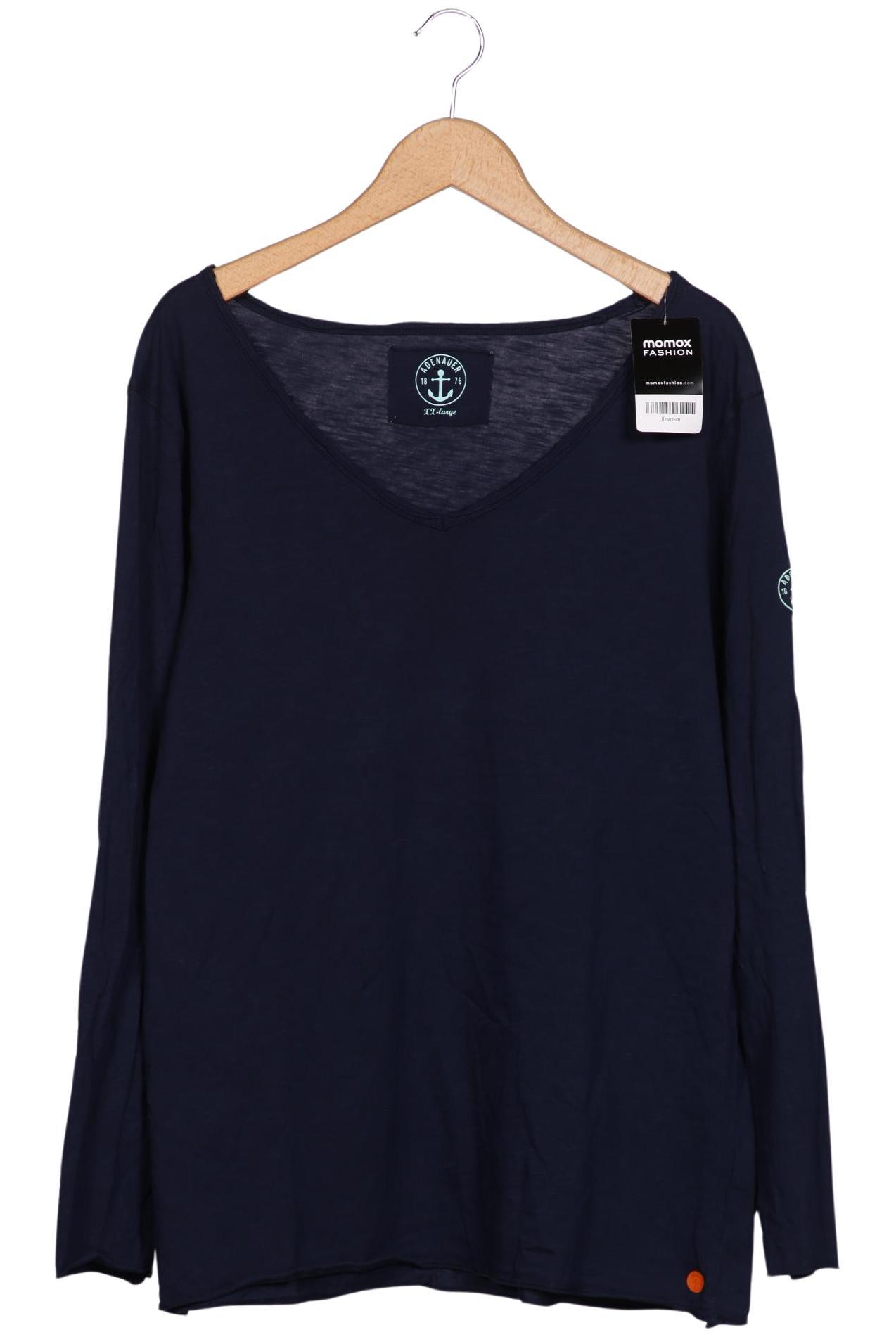 

Adenauer & Co Damen Langarmshirt, marineblau, Gr. 46