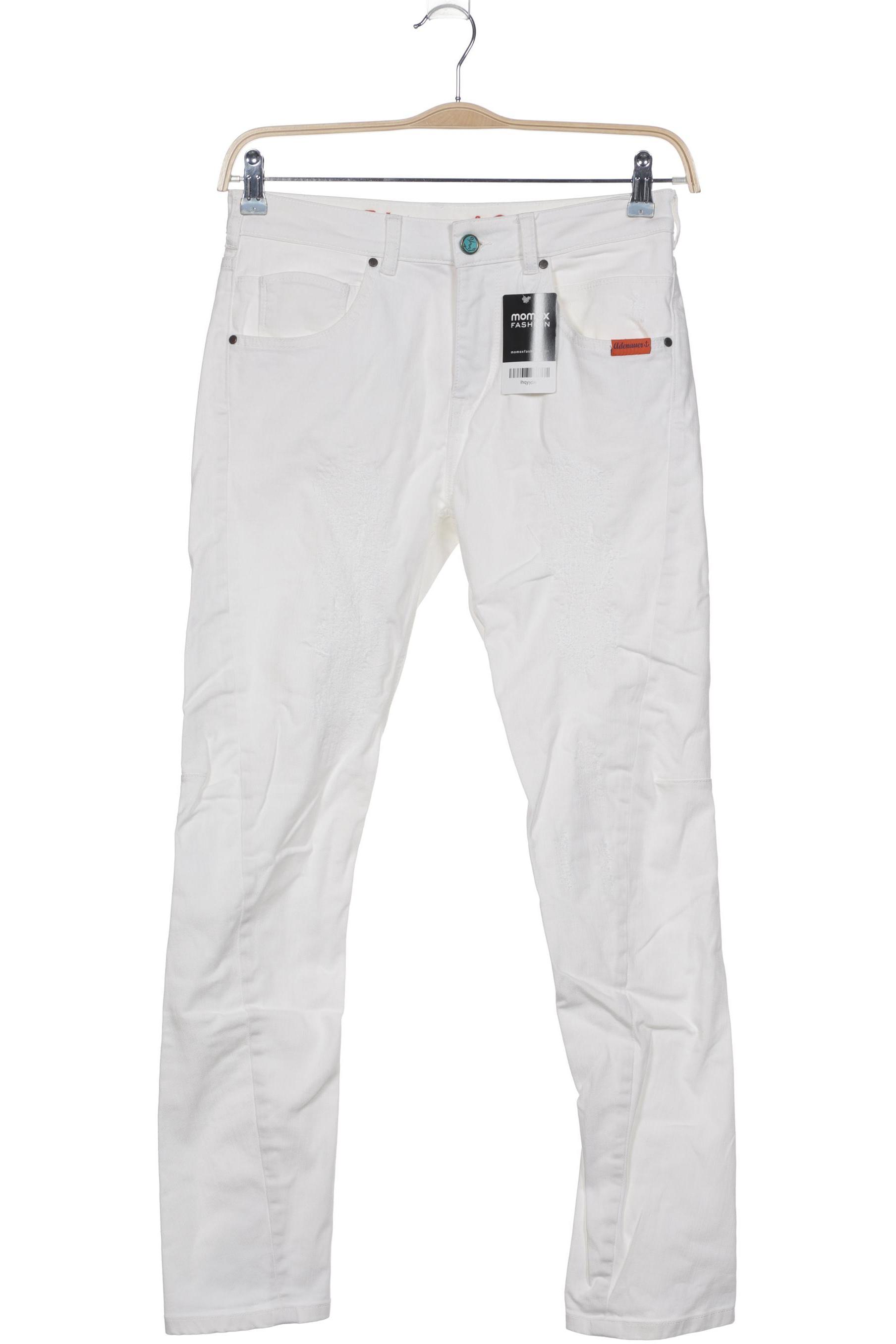 

Adenauer & Co Damen Jeans, weiß, Gr. 26