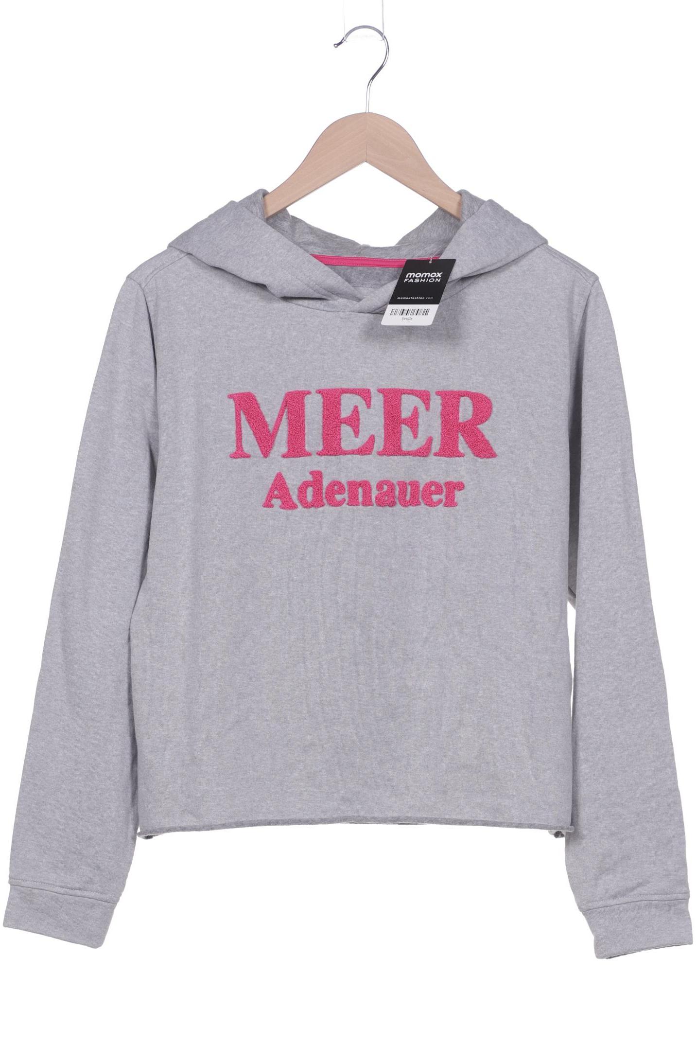 

Adenauer & Co Damen Kapuzenpullover, grau, Gr. 38