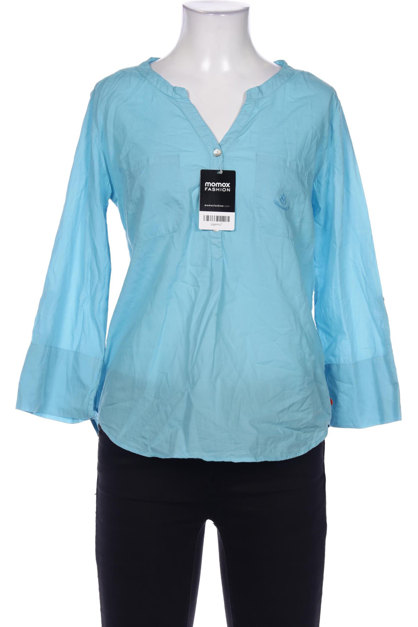 

Adenauer & Co Damen Bluse, blau, Gr. 36
