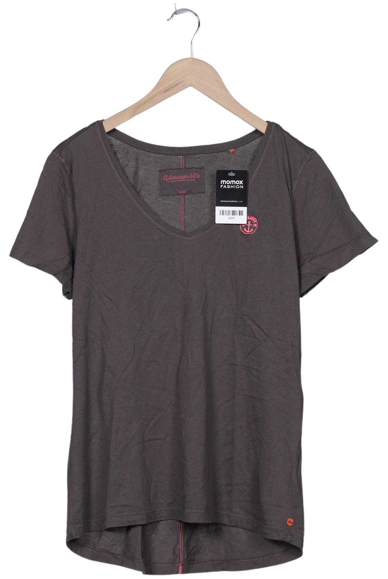 

Adenauer & Co Damen T-Shirt, grau, Gr. 42