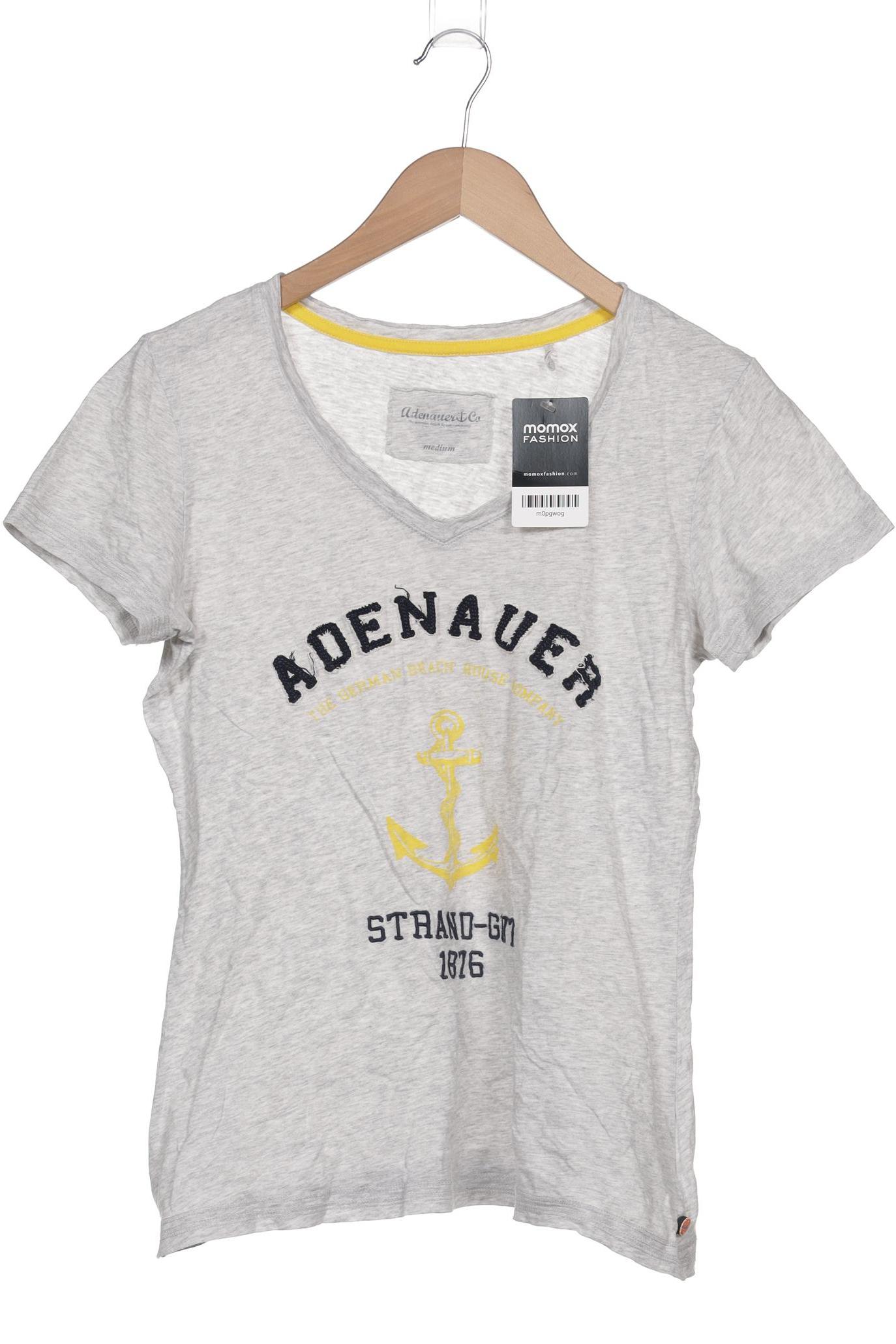 

Adenauer & Co Damen T-Shirt, grau, Gr. 38