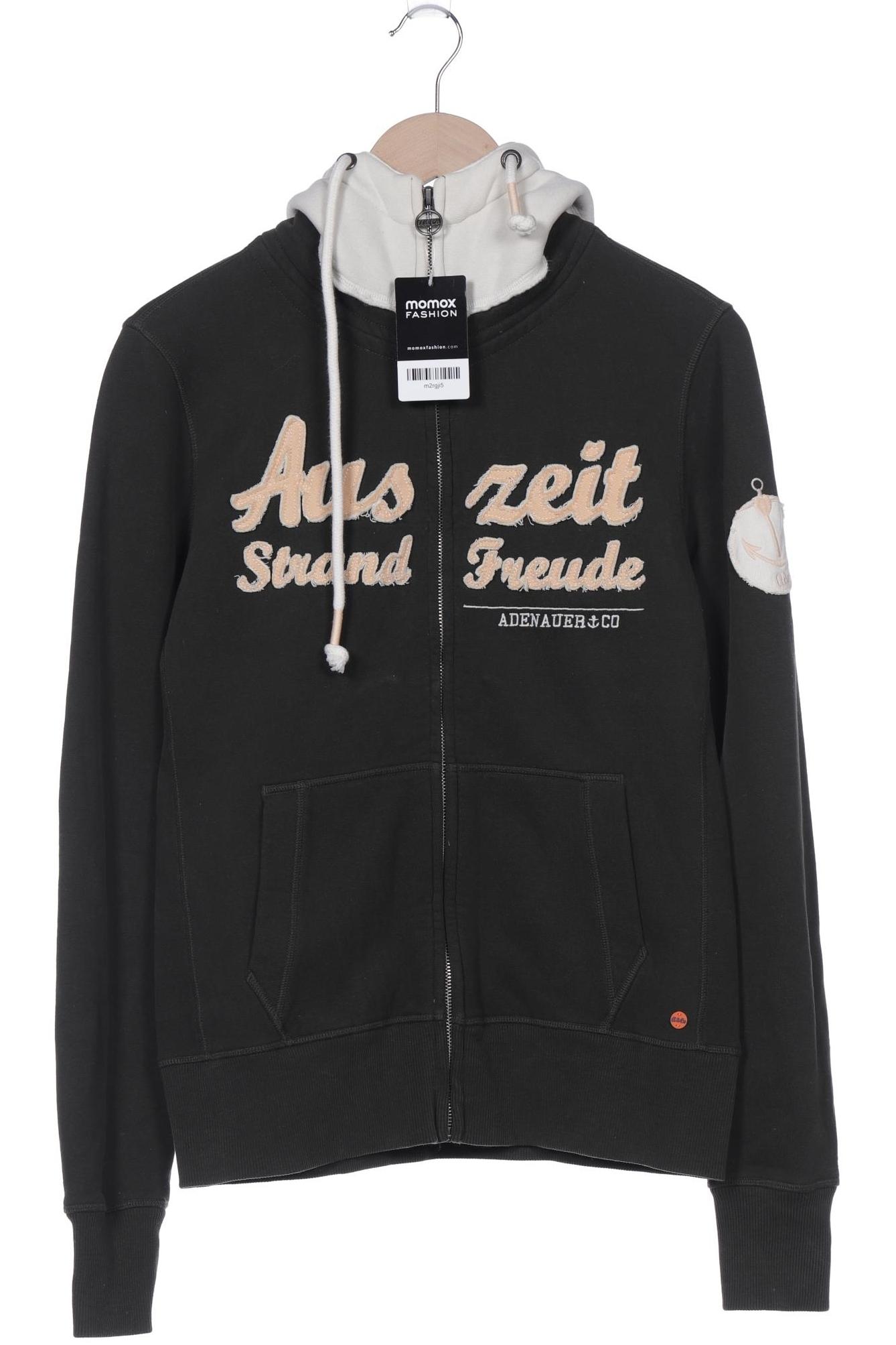 

Adenauer & Co Damen Kapuzenpullover, grün, Gr. 38