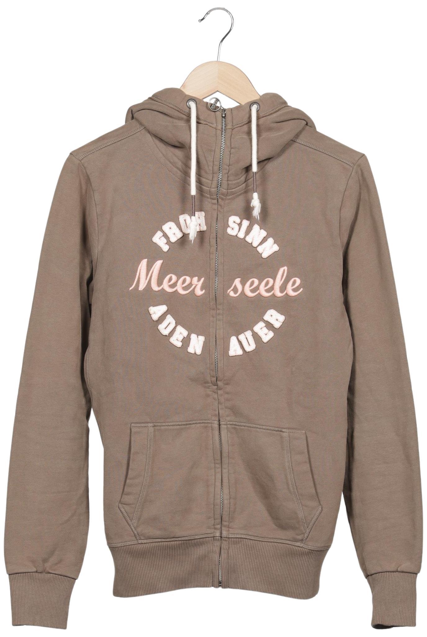 

Adenauer & Co Damen Kapuzenpullover, braun, Gr. 42