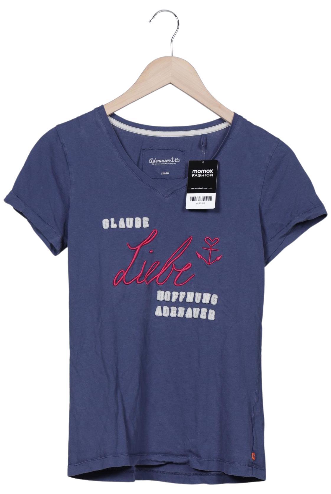 

Adenauer & Co Damen T-Shirt, marineblau, Gr. 36