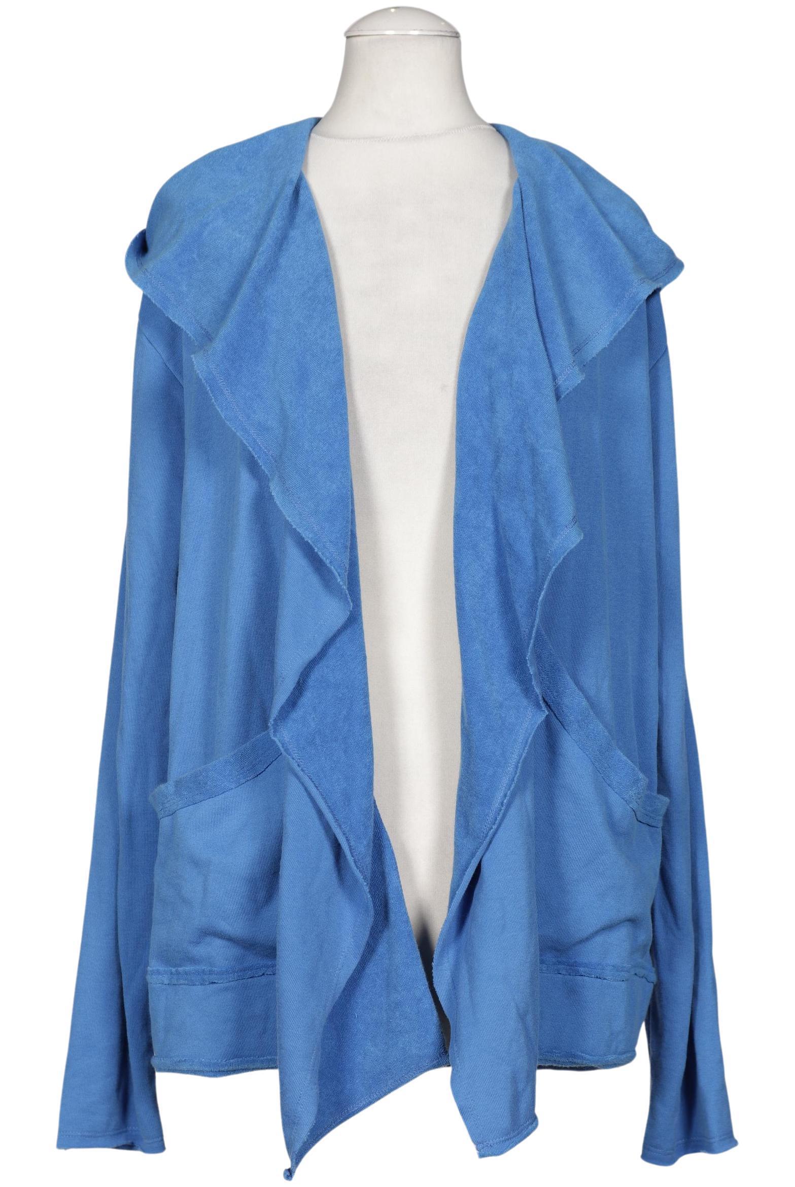 

Adenauer & Co Damen Strickjacke, blau, Gr. 34