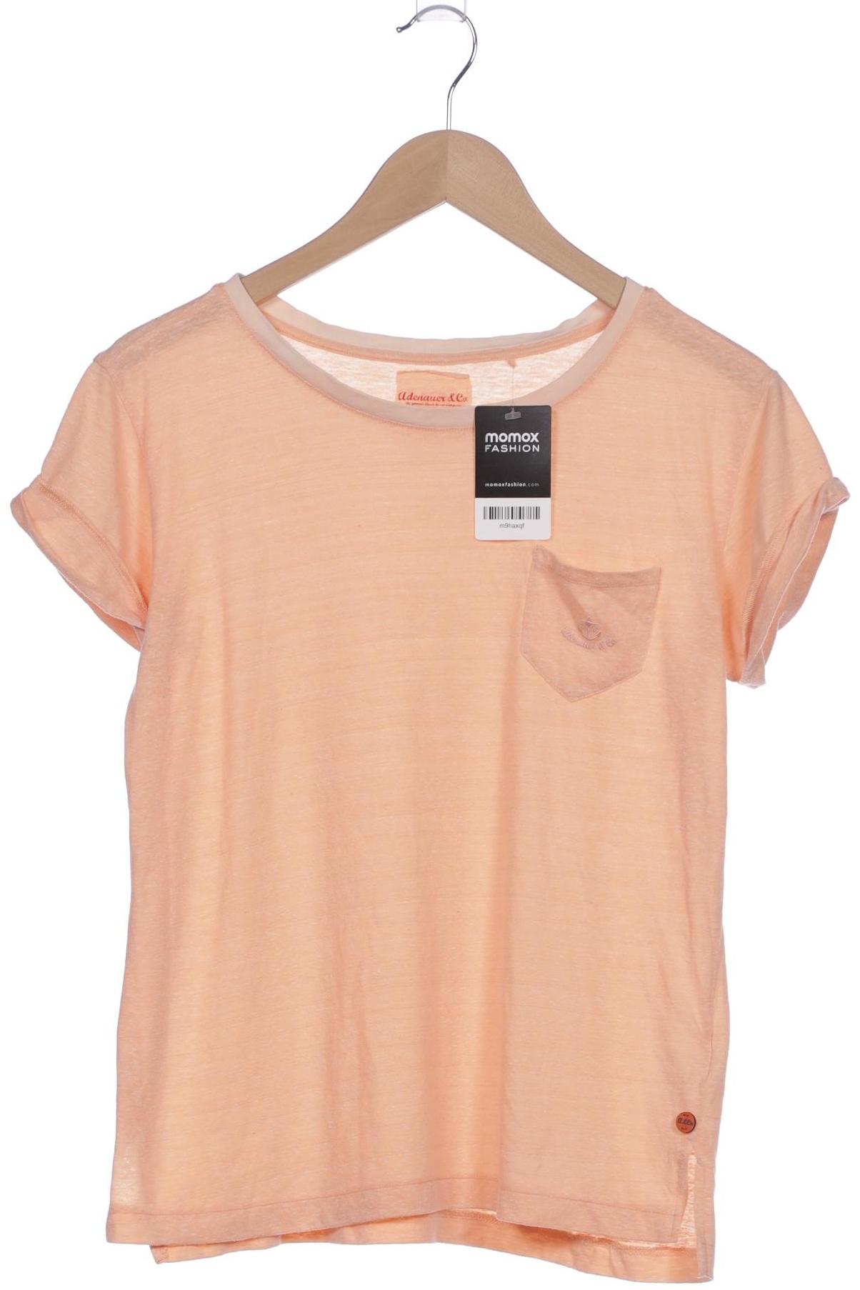 

Adenauer & Co Damen T-Shirt, orange, Gr. 36