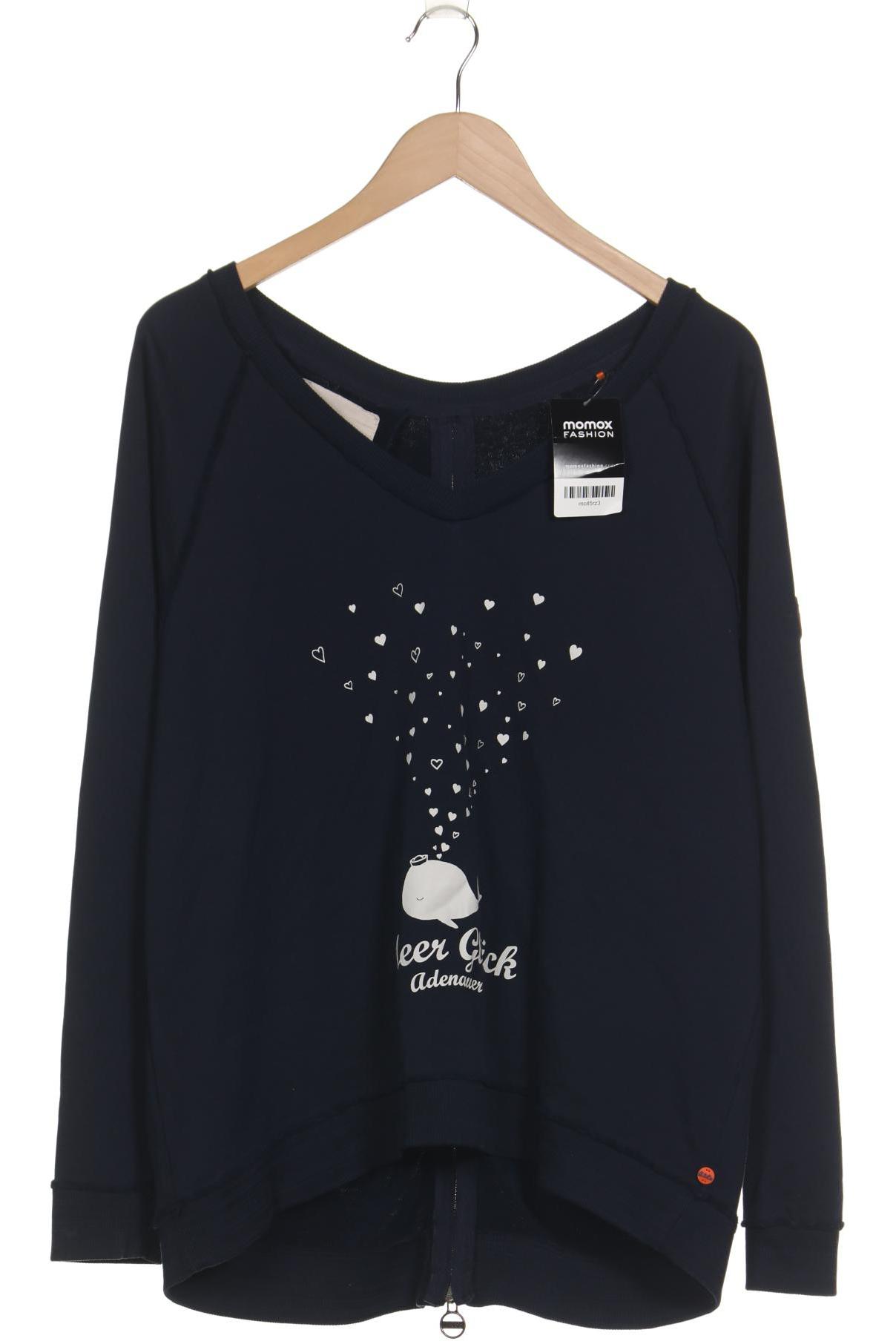 

Adenauer & Co Damen Sweatshirt, marineblau, Gr. 42