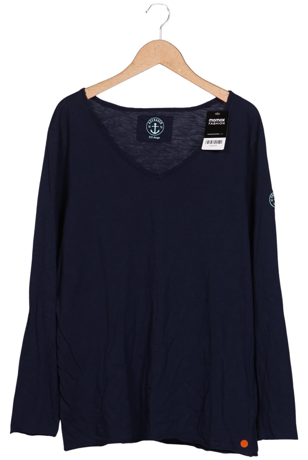 

Adenauer & Co Damen Langarmshirt, marineblau, Gr. 46