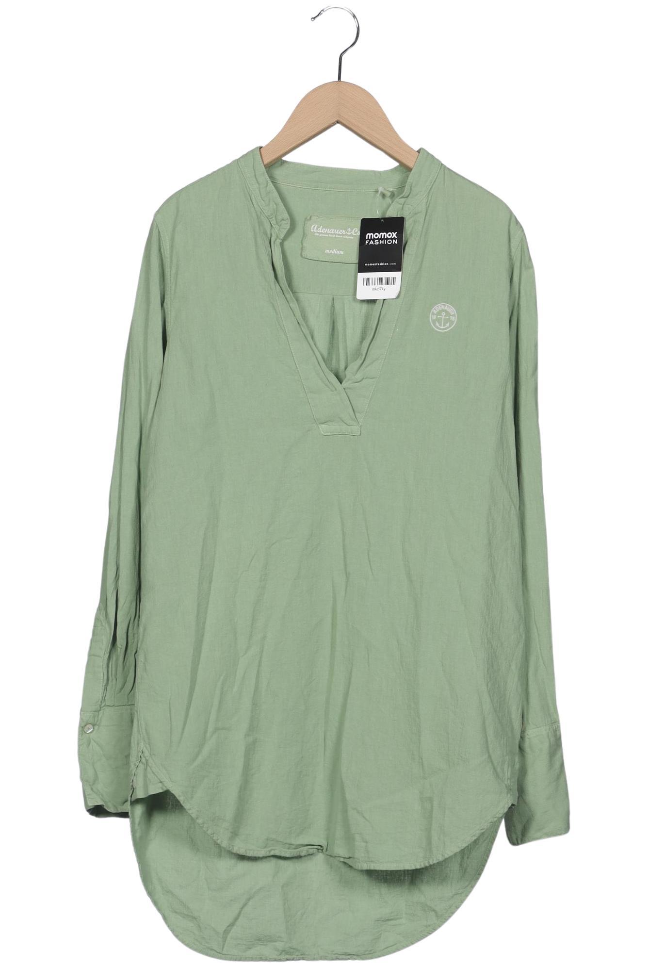 

Adenauer & Co Damen Langarmshirt, grün, Gr. 38