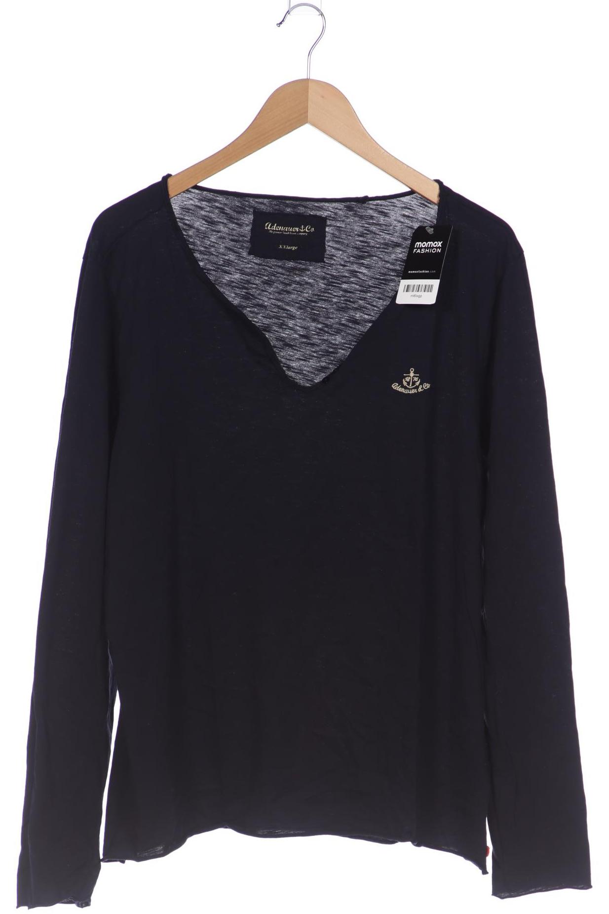 

Adenauer & Co Damen Langarmshirt, marineblau, Gr. 46