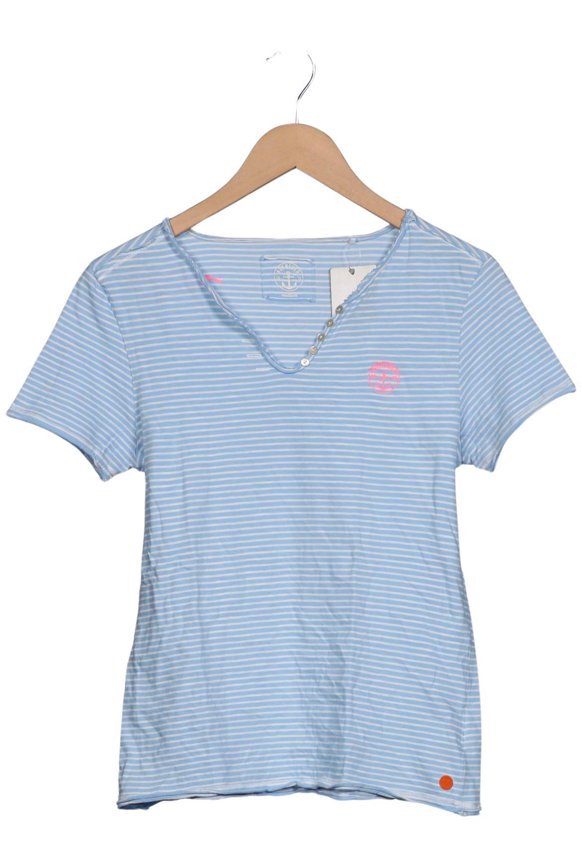 

Adenauer & Co Damen T-Shirt, hellblau, Gr. 38