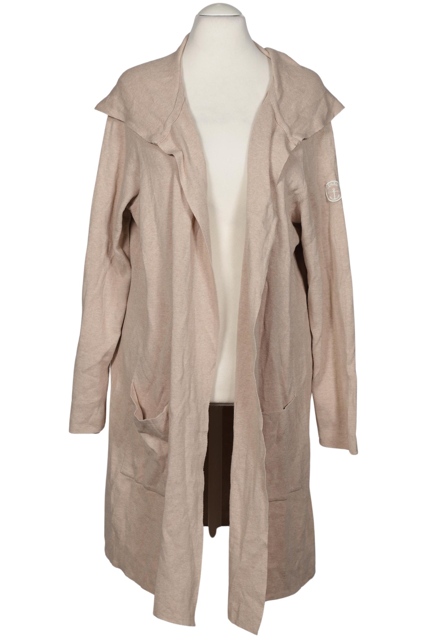 

Adenauer & Co Damen Strickjacke, beige, Gr. 44