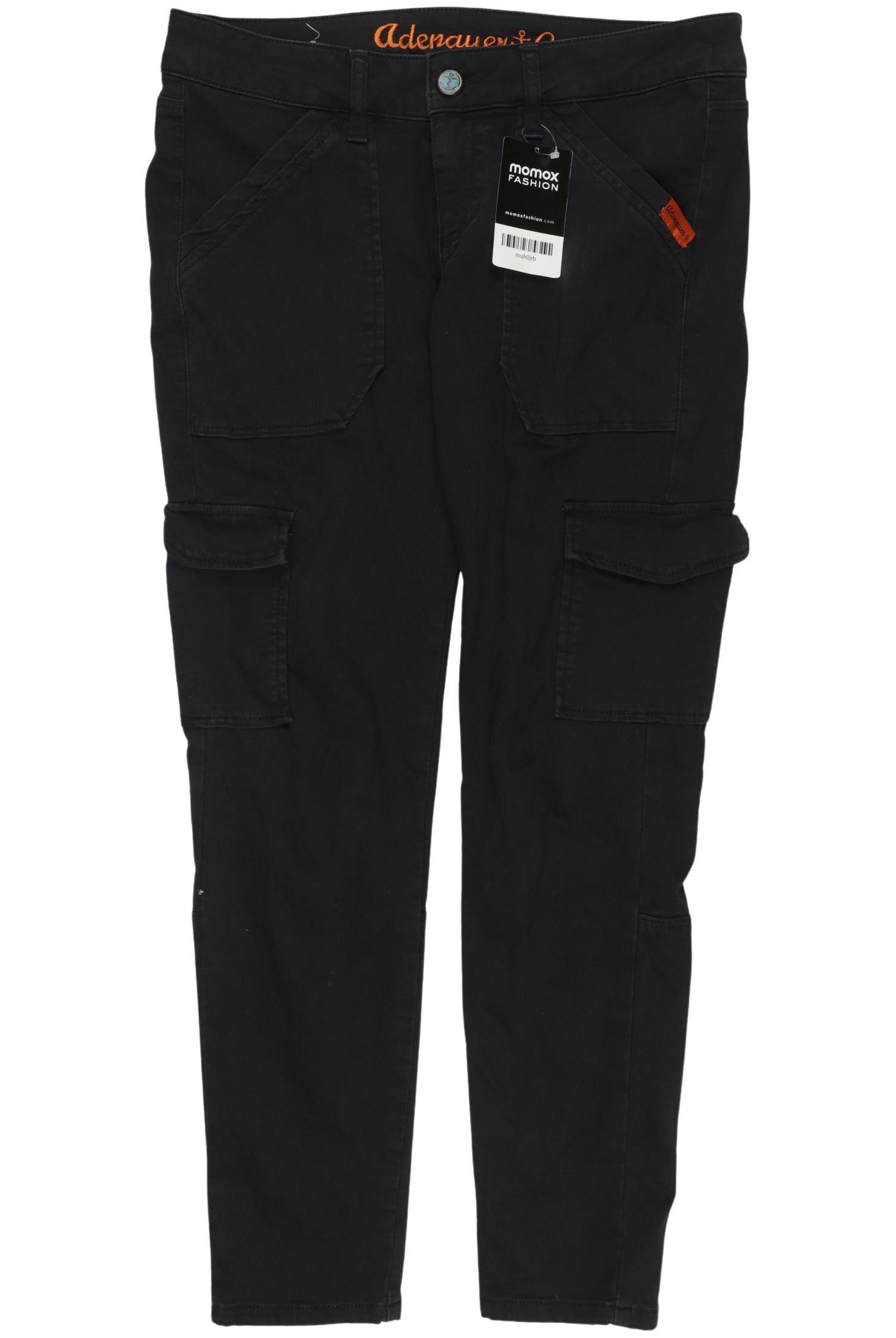 

Adenauer & Co Damen Jeans, schwarz, Gr. 27