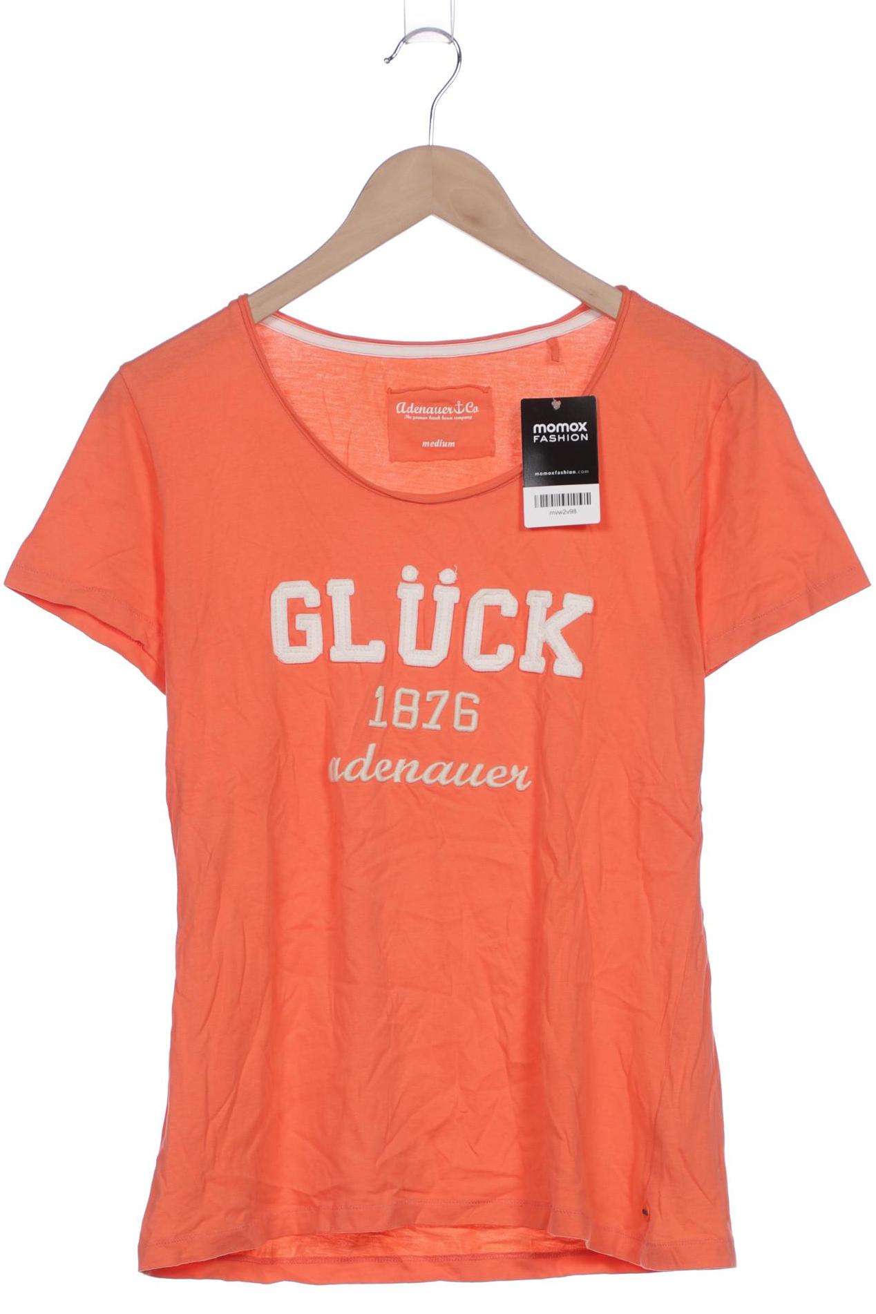 

Adenauer & Co Damen T-Shirt, orange, Gr. 38