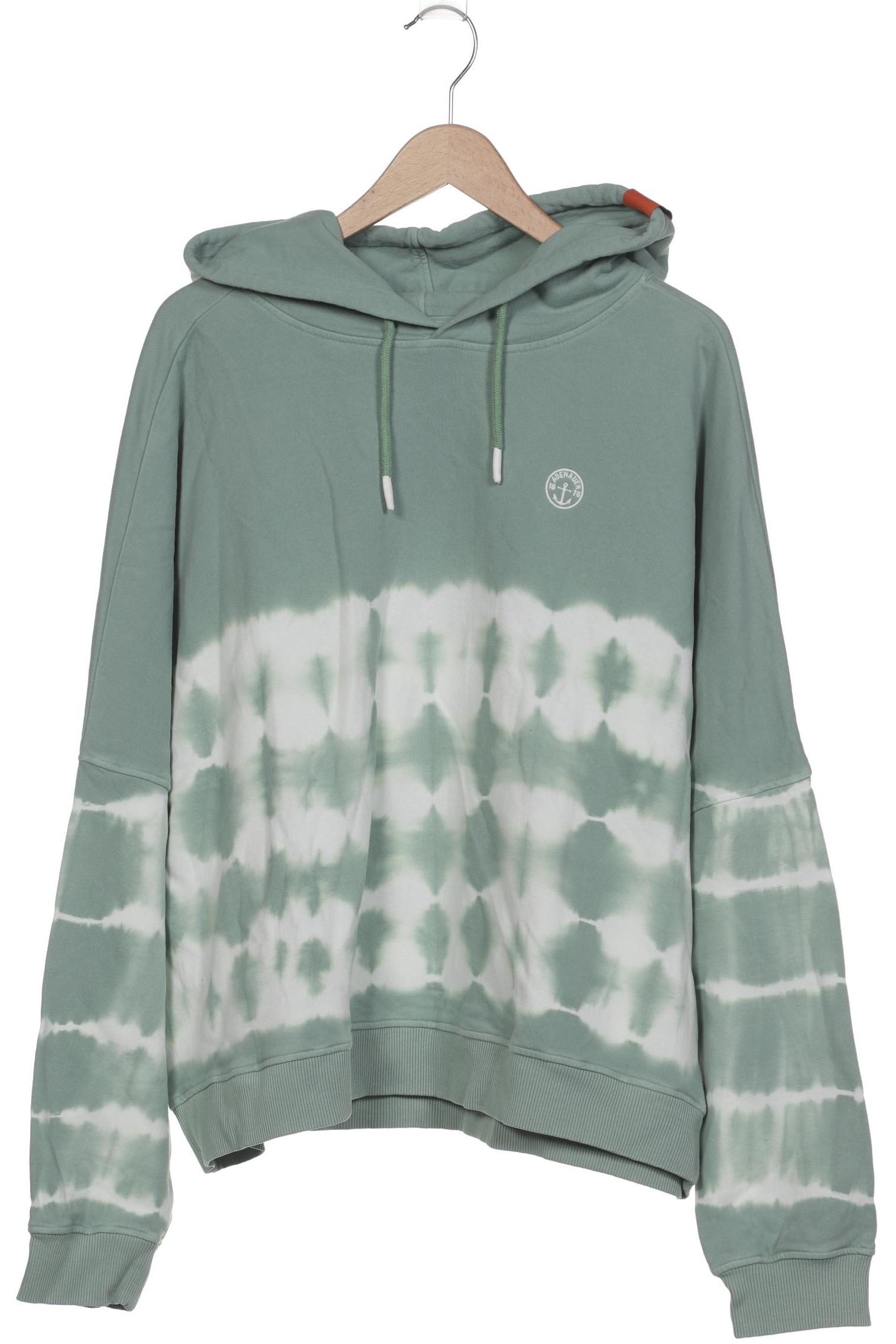 

Adenauer & Co Damen Kapuzenpullover, türkis, Gr. 46