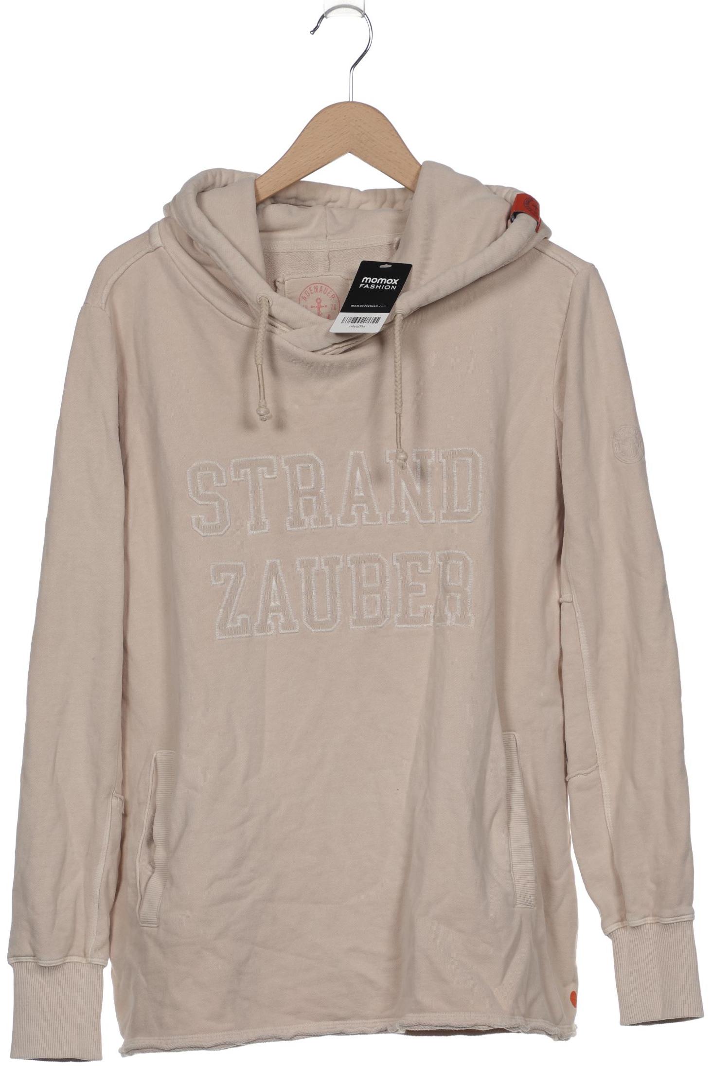 

Adenauer & Co Damen Kapuzenpullover, beige, Gr. 44