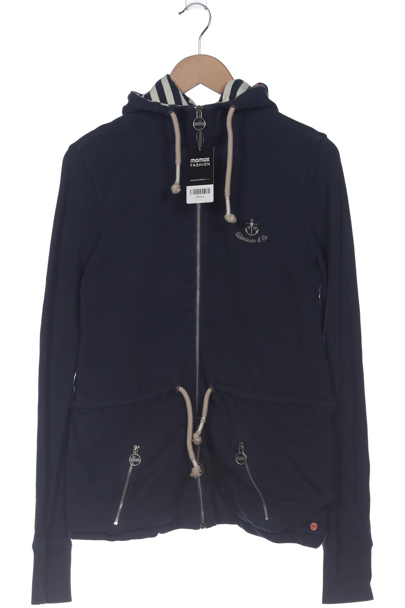 

Adenauer & Co Damen Kapuzenpullover, marineblau, Gr. 38
