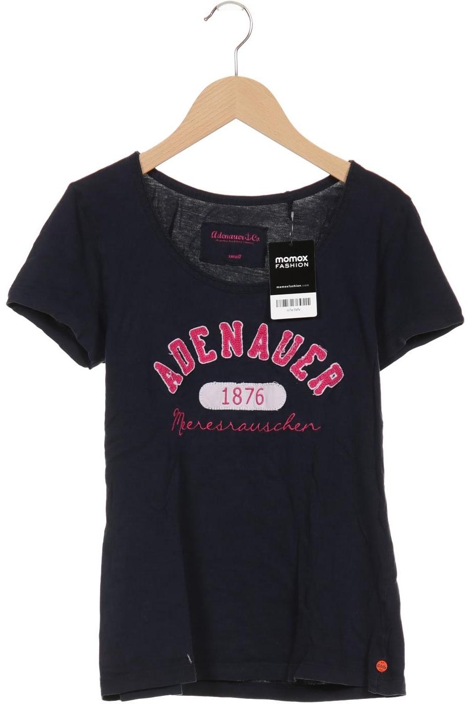 

Adenauer & Co Damen T-Shirt, marineblau, Gr. 36