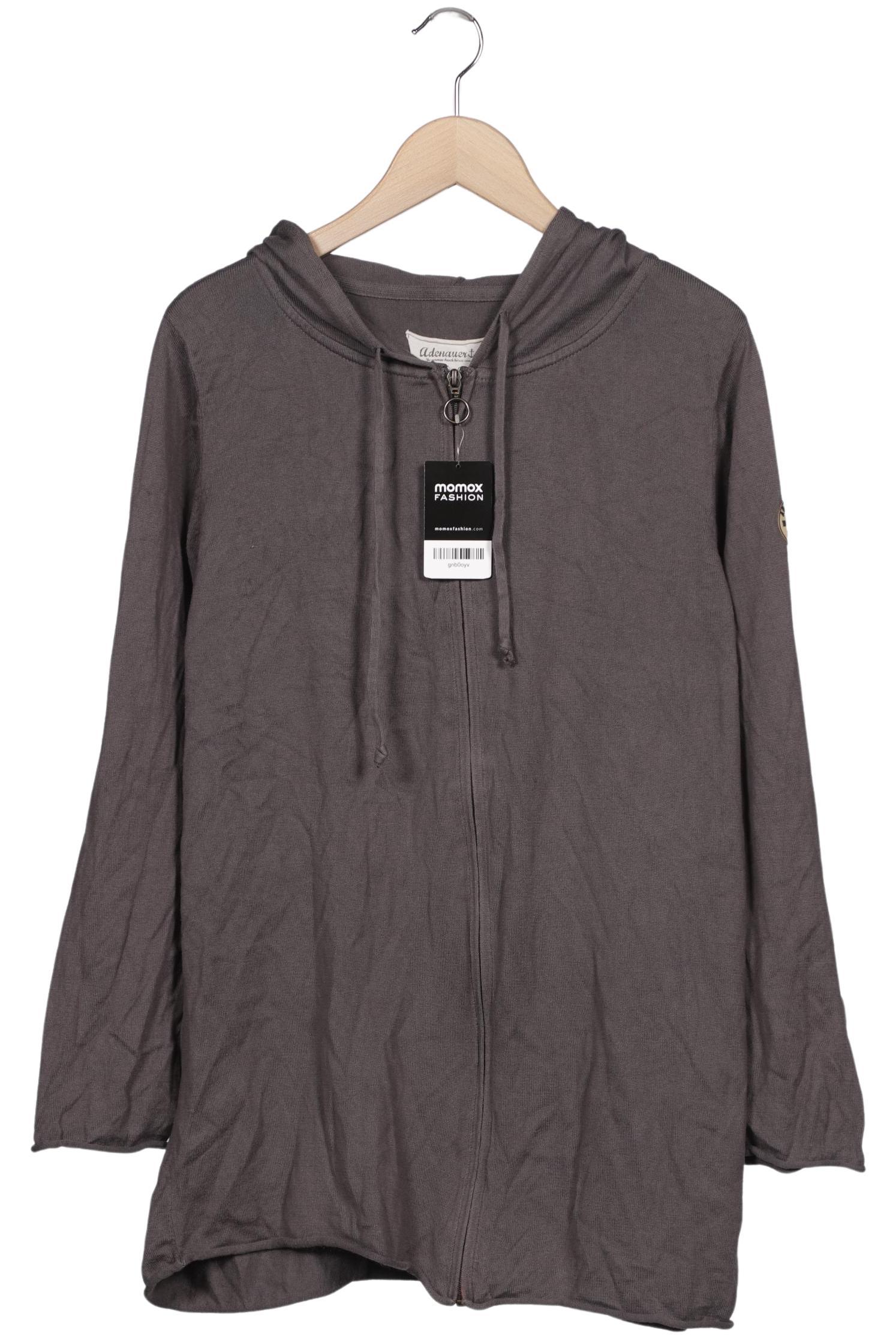 

Adenauer & Co Damen Strickjacke, grau, Gr. 42