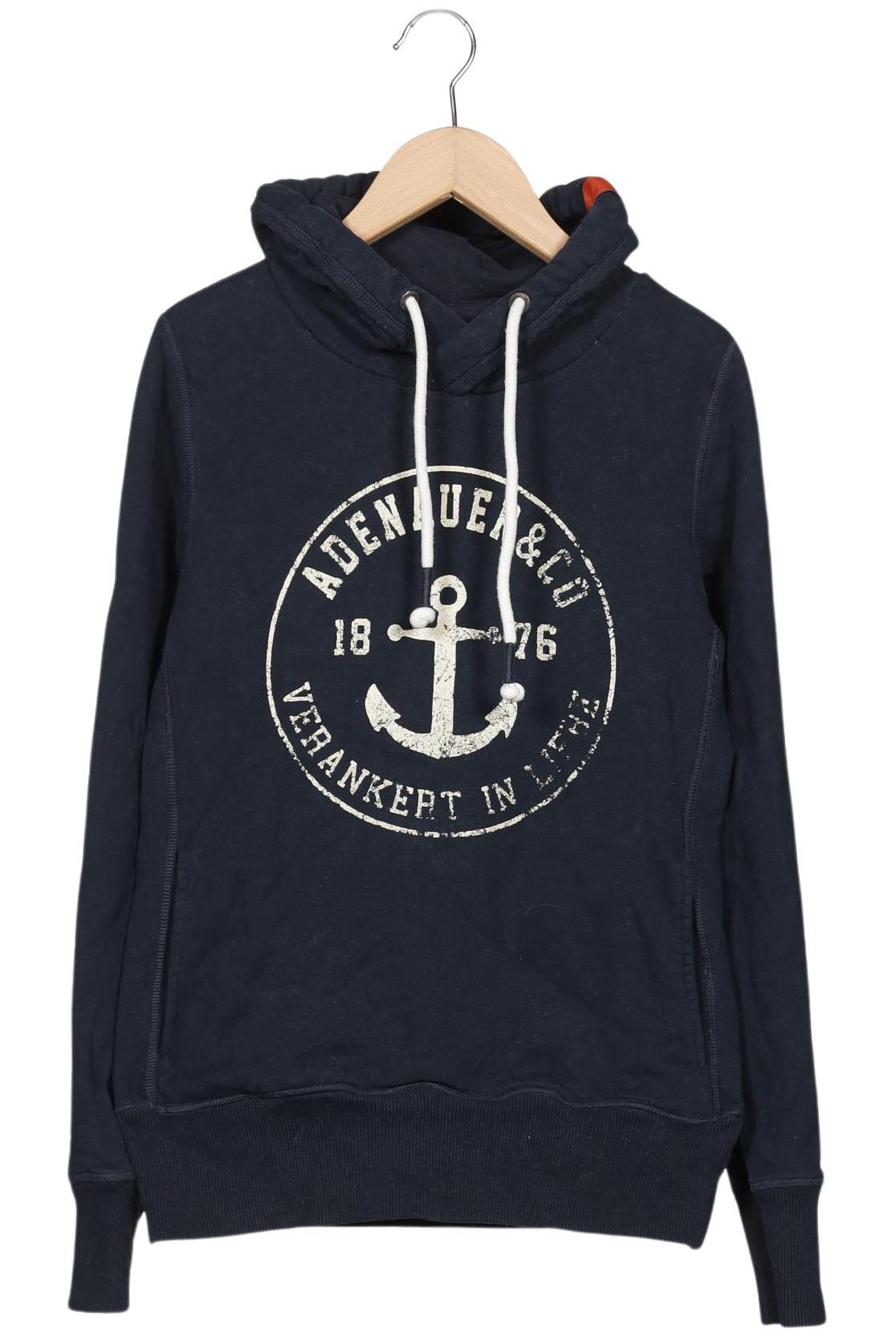 

Adenauer & Co Damen Kapuzenpullover, marineblau, Gr. 34