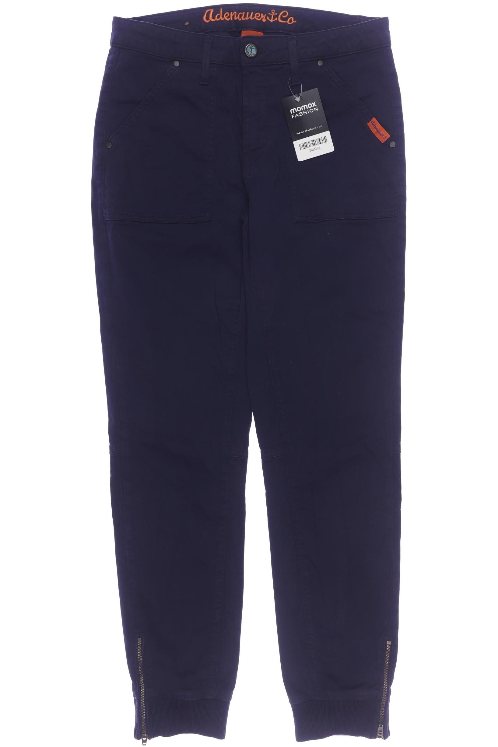 

Adenauer & Co Damen Stoffhose, marineblau, Gr. 28